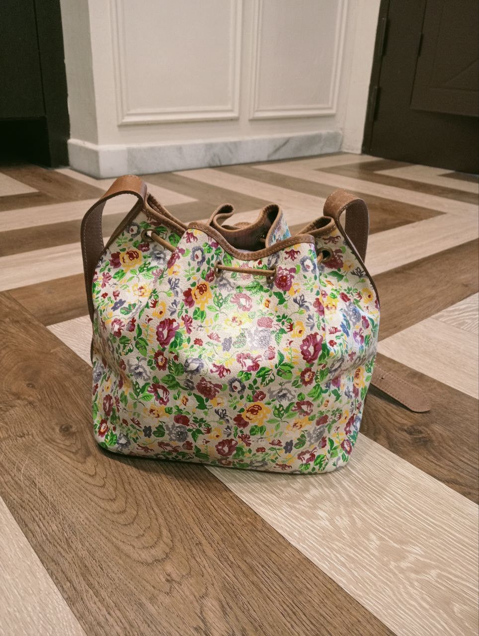 Kenzo VINTAGE KENZO PARIS FLORAL CROSSBODY BAG Size ONE SIZE - 5 Thumbnail