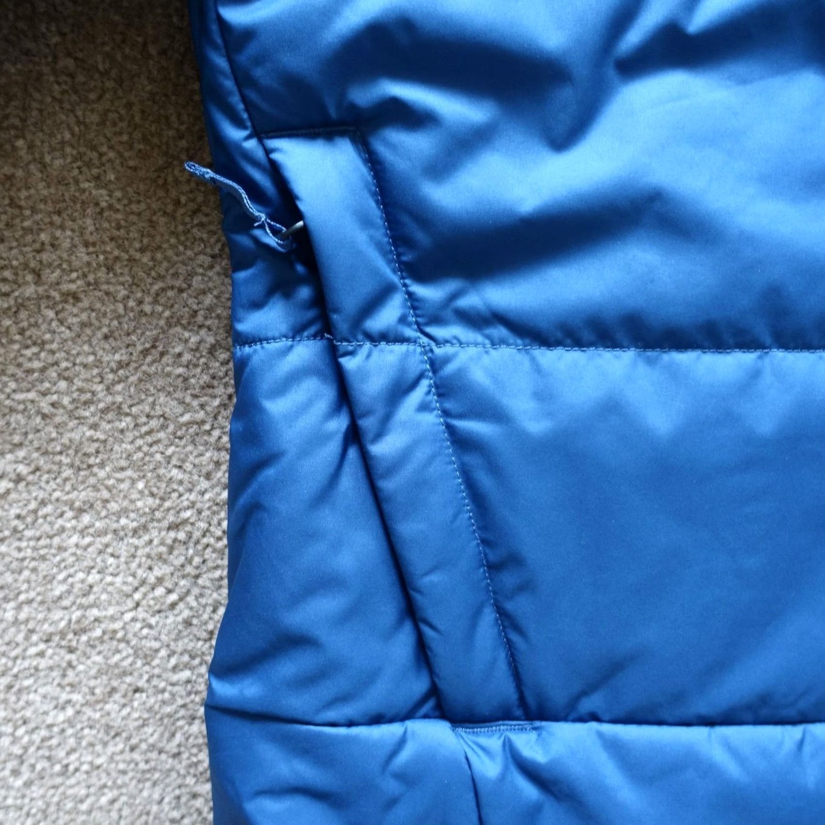 The North Face The North Face Jacket Womens L Blue Puffer Quilted Full Zip TNF Regular Size L / US 10 / IT 46 - 4 Thumbnail