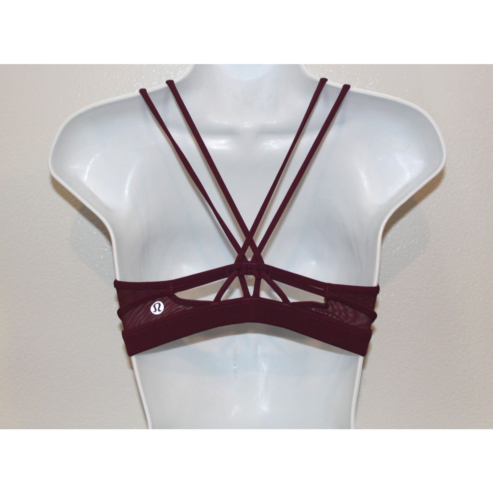 Lululemon Lululemon Make A Move Breathable Bra Red Grape Run Sz 4 $54 Size S / US 4 / IT 40 - 4 Thumbnail