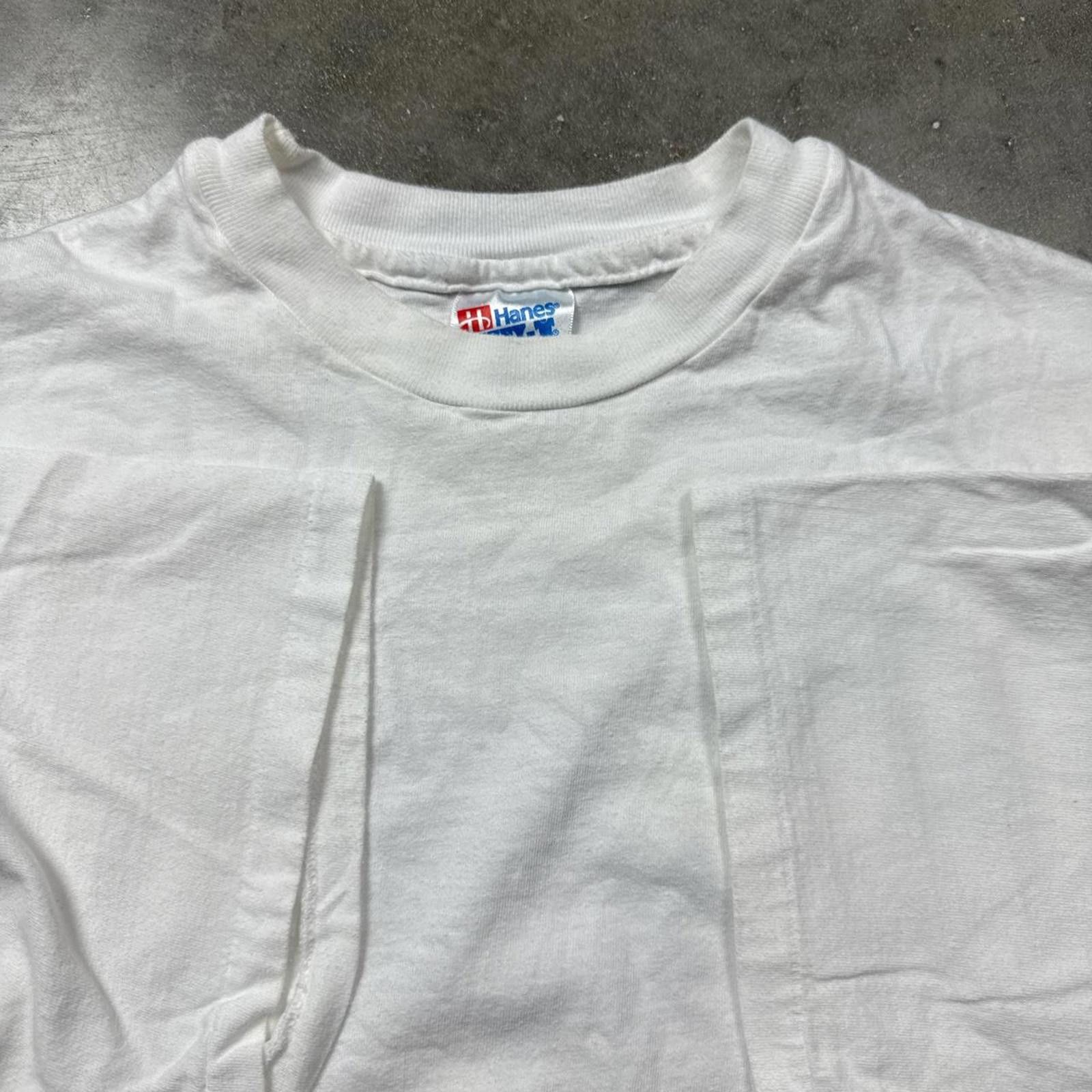 Hanes Powersoft "Building On The Power Of People" 90’s T-Shirt Size US XXL / EU 58 / 5 - 5 Thumbnail