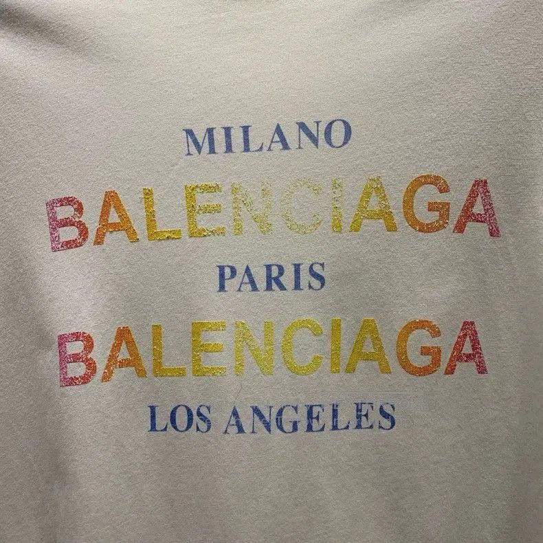 Other Balenciaga Printed Logo Short Sleeve T-Shirt. Size US XS / EU 42 / 0 - 4 Thumbnail