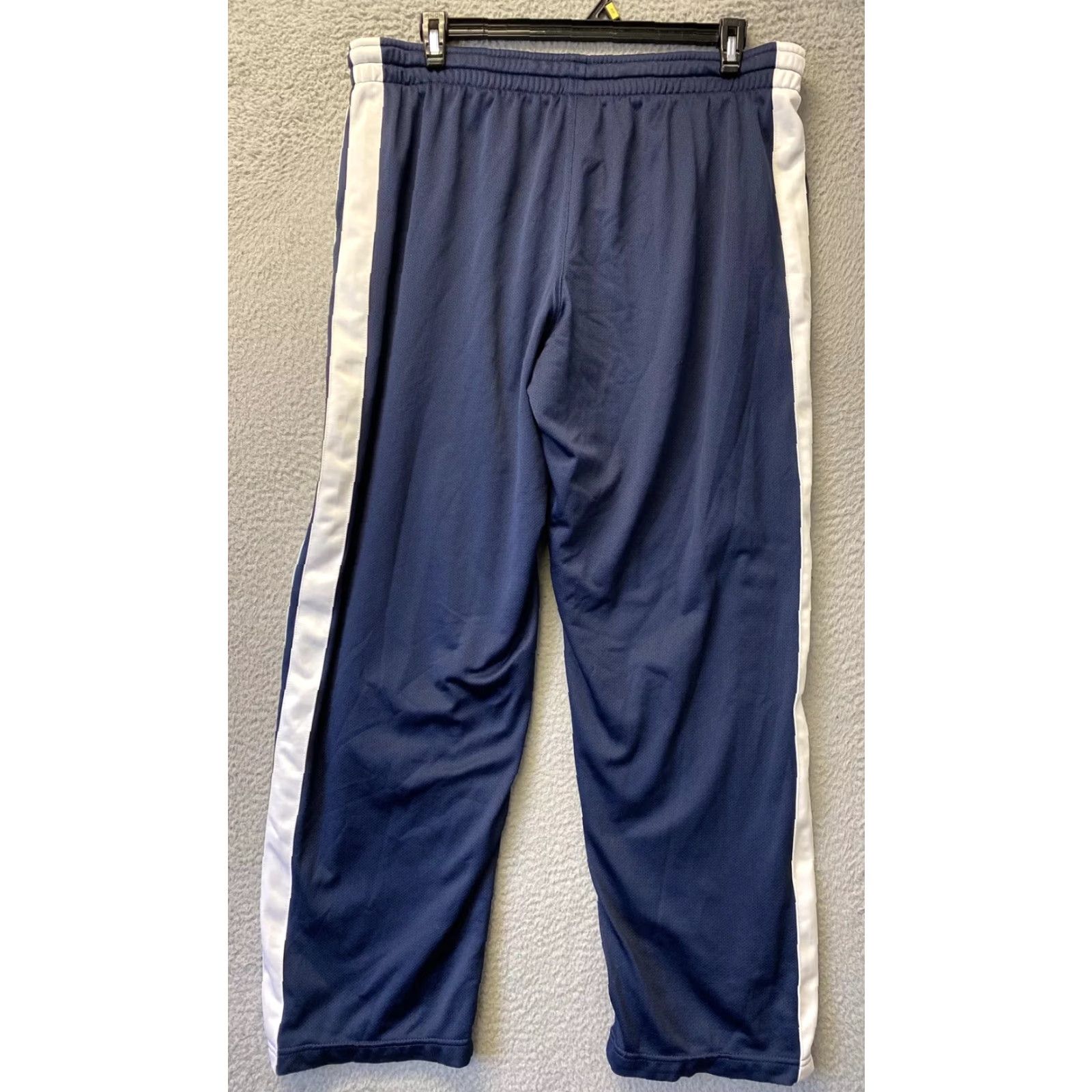Nike VINTAGE is not applicable; Nike Sweatpants Men's XL Blue - Nike Therma Activewear Pants for Gym & Training 90s Logo Athletic Mens XL Size US 36 / EU 52 - 7 Thumbnail