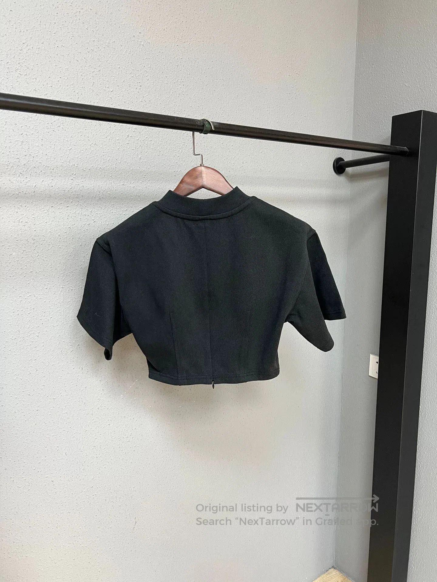 Alexander Wang Alexander Wang Thick Short-Sleeve Top. Size S / US 4 / IT 40 - 2 Thumbnail