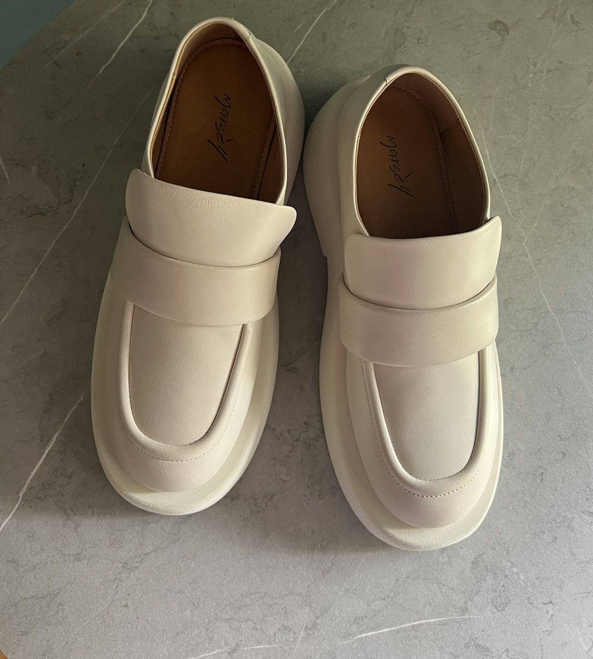 Marsell Marsell Gommellone Leather Mocassino Loafers Size US 7.5 / IT 37.5 - 5 Thumbnail