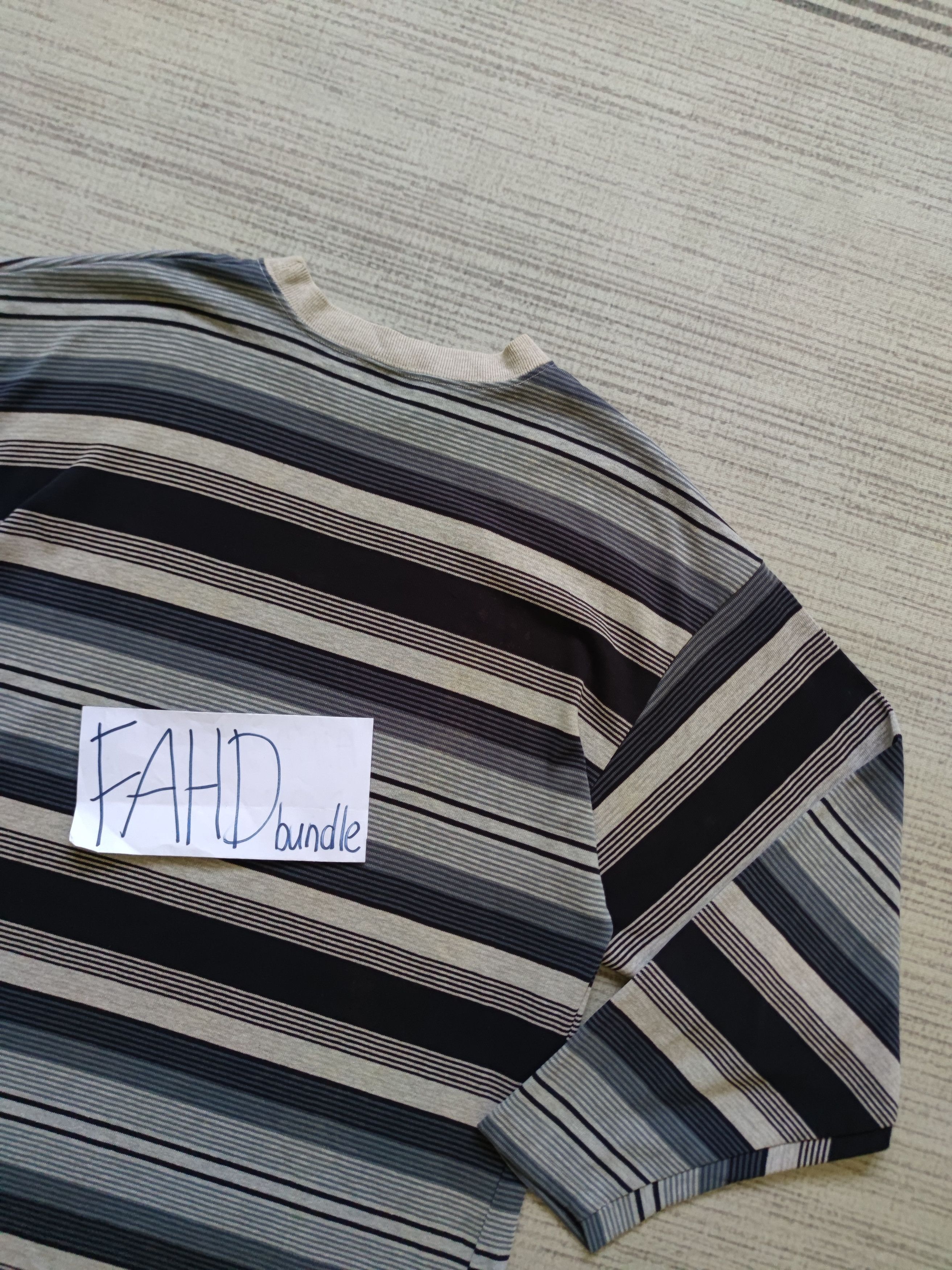 Quiksilver Vintage 90s Quiksilver Striped Silver Edition Made in USA Size US XL / EU 56 / 4 - 10 Thumbnail