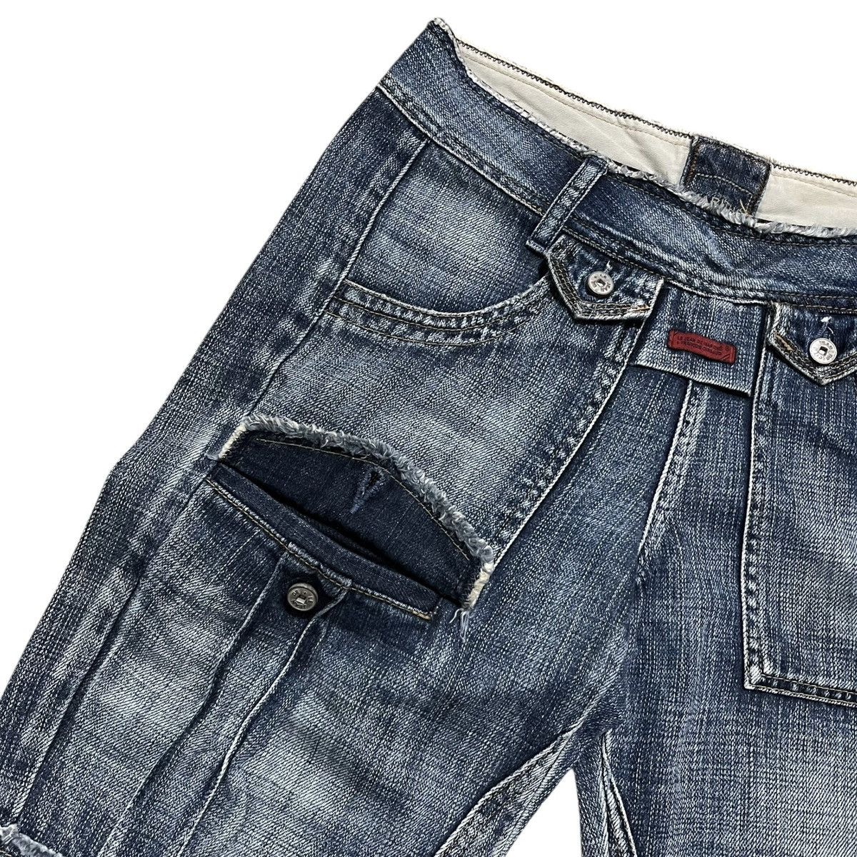 Marithe + Francois Girbaud Marithe Francois Girbaud Side Zipper Baggy Jeans Size US 30 / EU 46 - 4 Thumbnail
