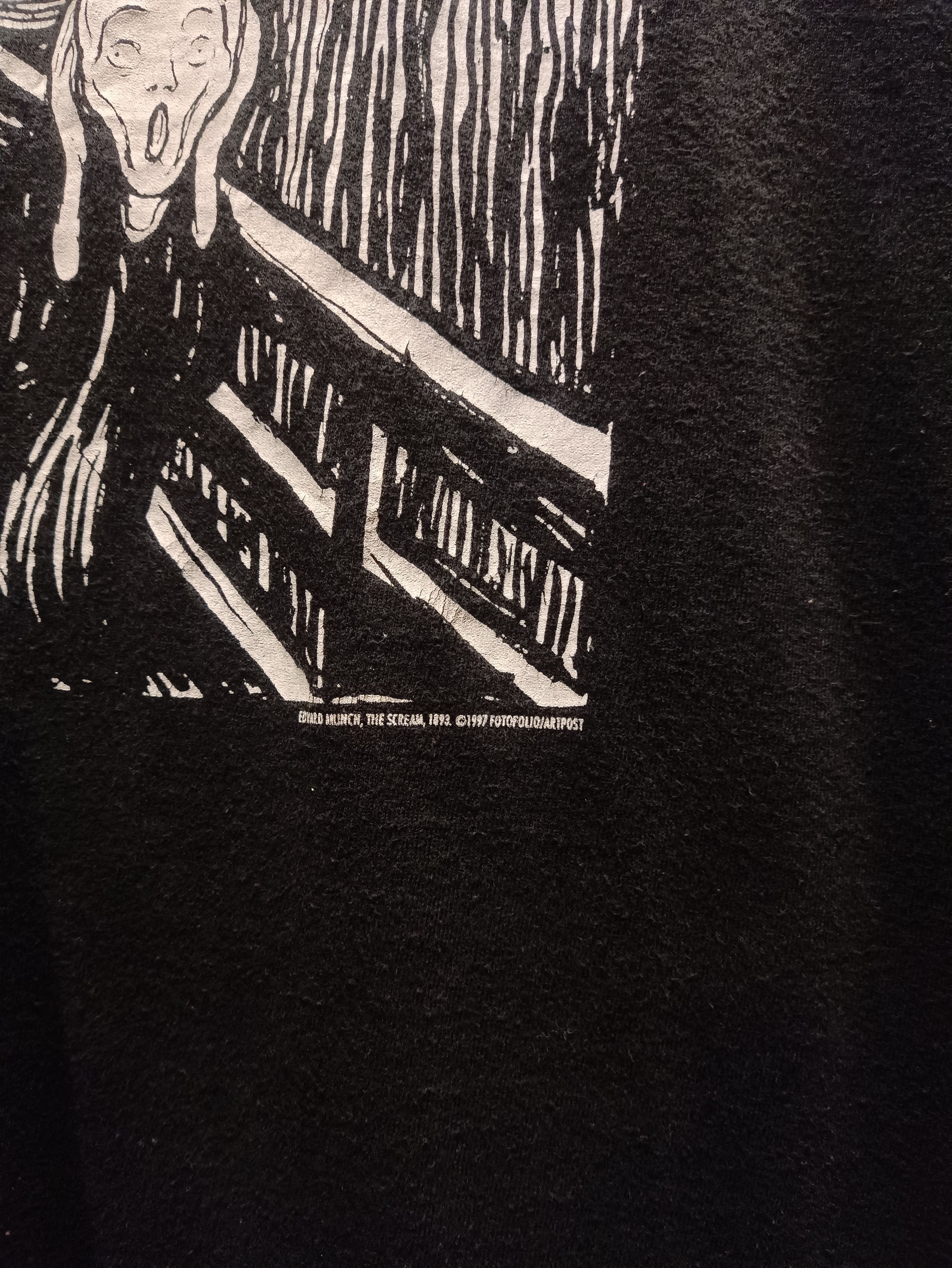Fuck Art, Make Tees × Vintage the scream Size US S / EU 44-46 / 1 - 3 Thumbnail