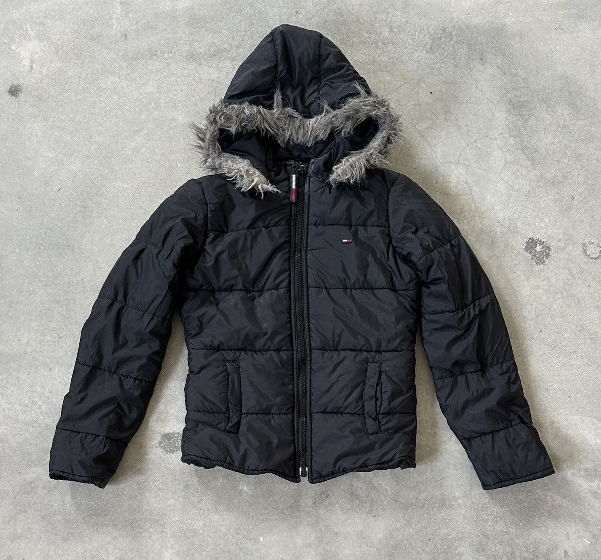Tommy Hilfiger TOMMY HILFIGER PUFFER WOOL HOODED JACKET Size US S / EU 44-46 / 1 - 1 Thumbnail