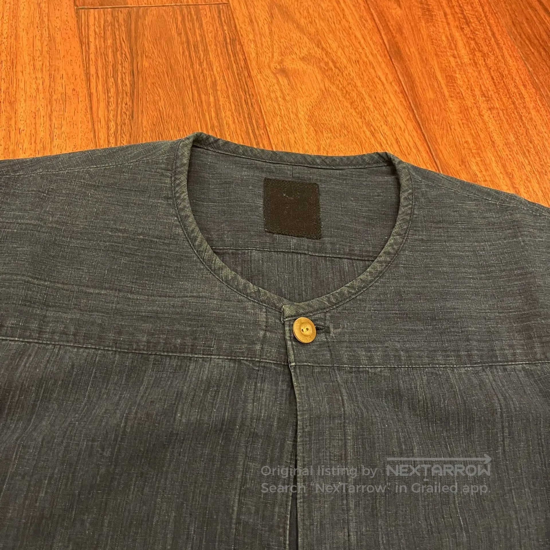 Visvim Visvim ICT Kerchief Border Tunic Navy. Size US S / EU 44-46 / 1 - 3 Thumbnail