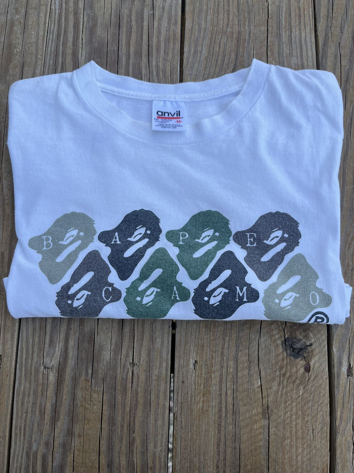 Bape OG anvil bape tee “bape camo” Size US M / EU 48-50 / 2 - 2 Thumbnail