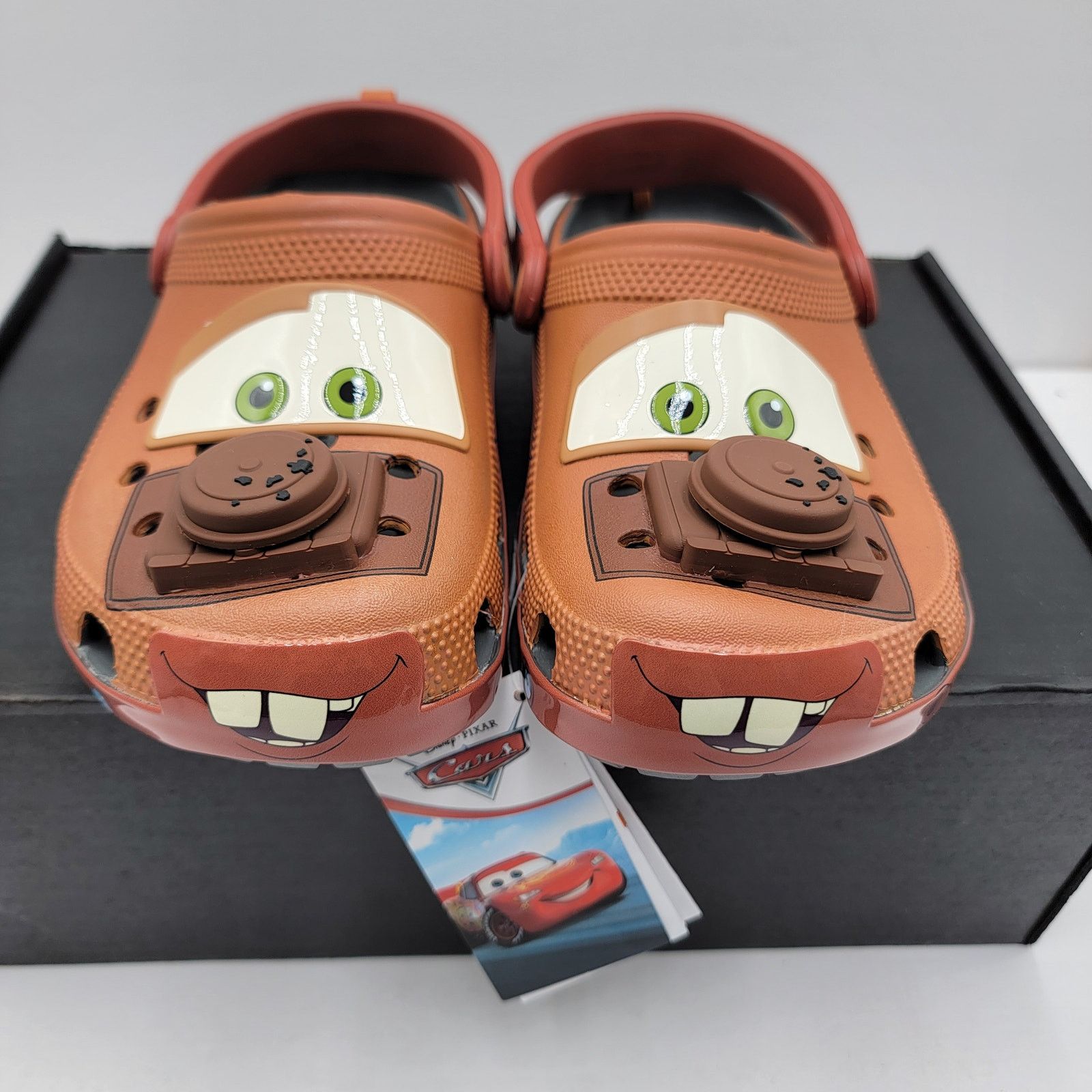 Crocs Crocs Cars Mater Classic Clog Sz M4/W6 209371-0DA Size US 6 / IT 36 - 4 Thumbnail
