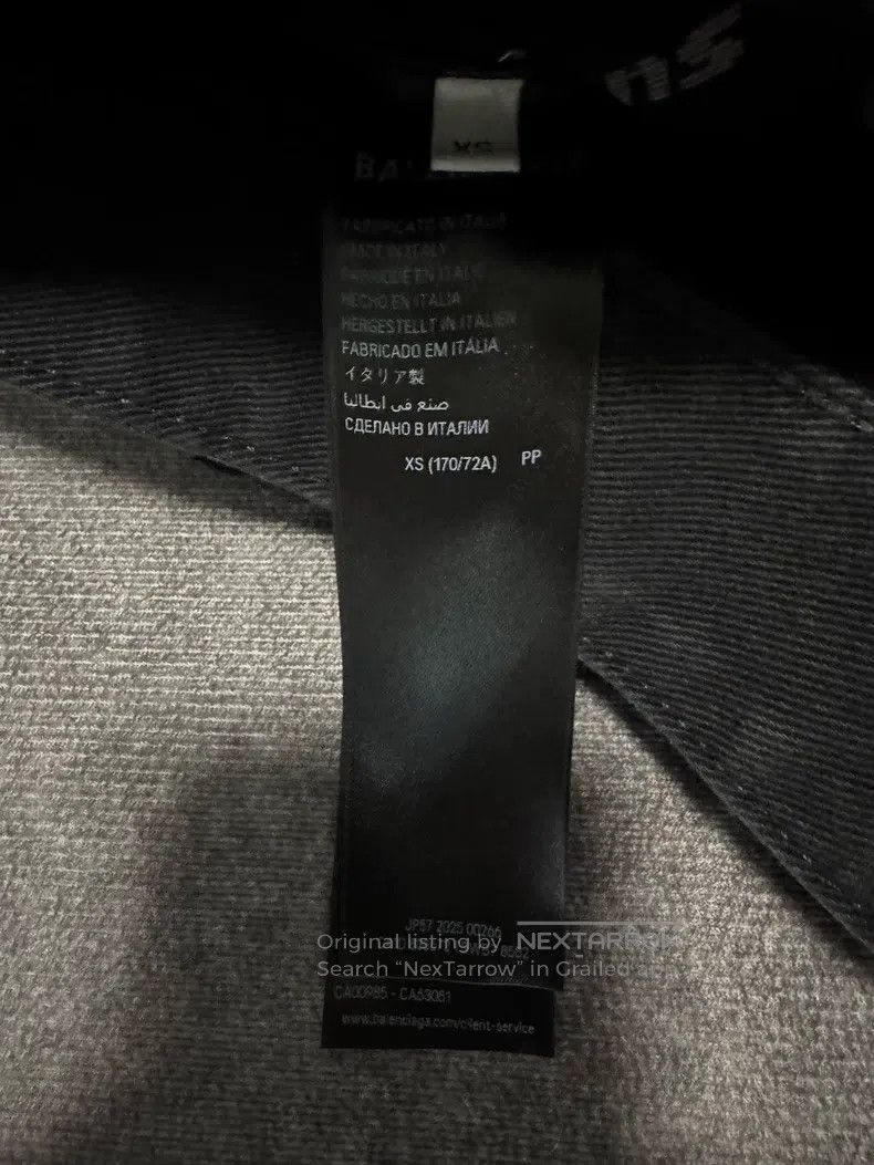 Balenciaga Balenciaga size XS Denim Work Pants Size US 27 - 5 Thumbnail