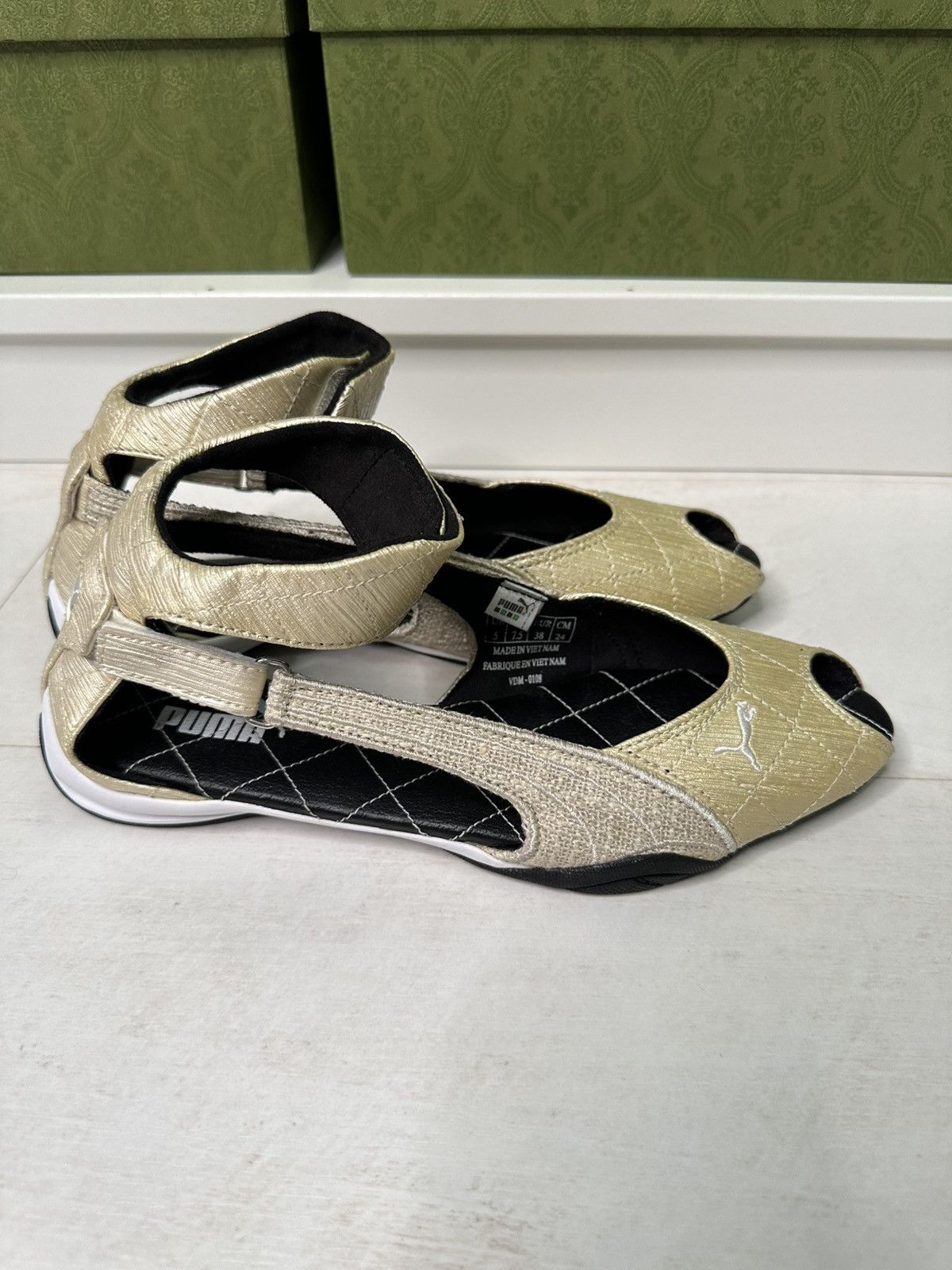 Puma Puma Speedcat Sahlia y2k vintage slingback flats Size US 7 / IT 37 - 9 Thumbnail