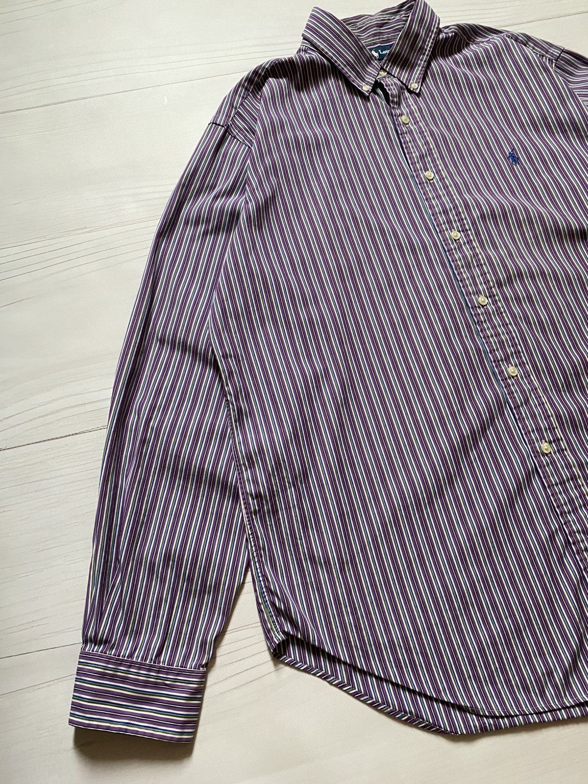 Polo Ralph Lauren Vintage Polo Ralph Lauren striped classic button up shirt Size US XXL / EU 58 / 5 - 8 Thumbnail