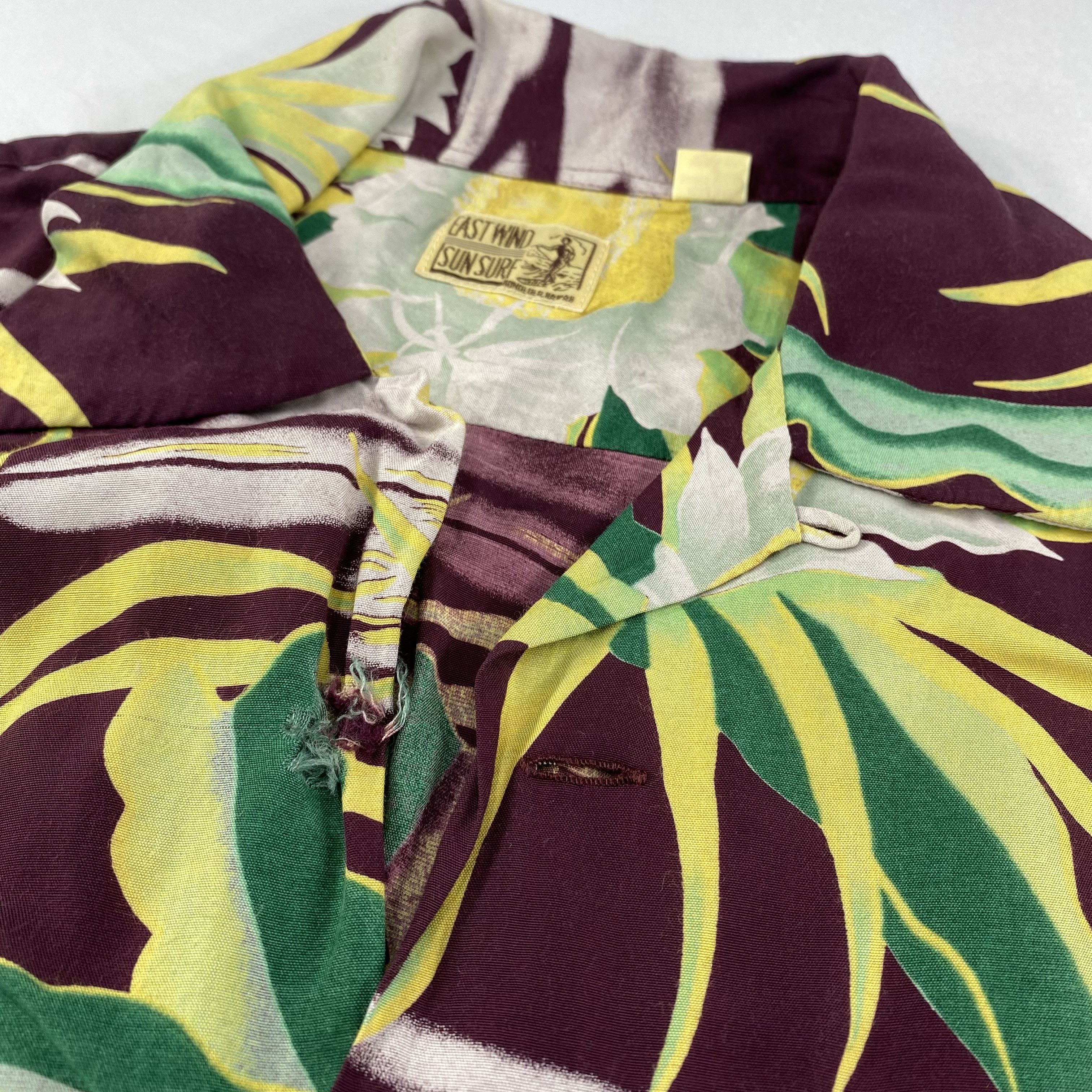Sun Surf Vintage Sun Surf Tropical Flower Hawaiian Shirt HW025 Size US S / EU 44-46 / 1 - 6 Thumbnail