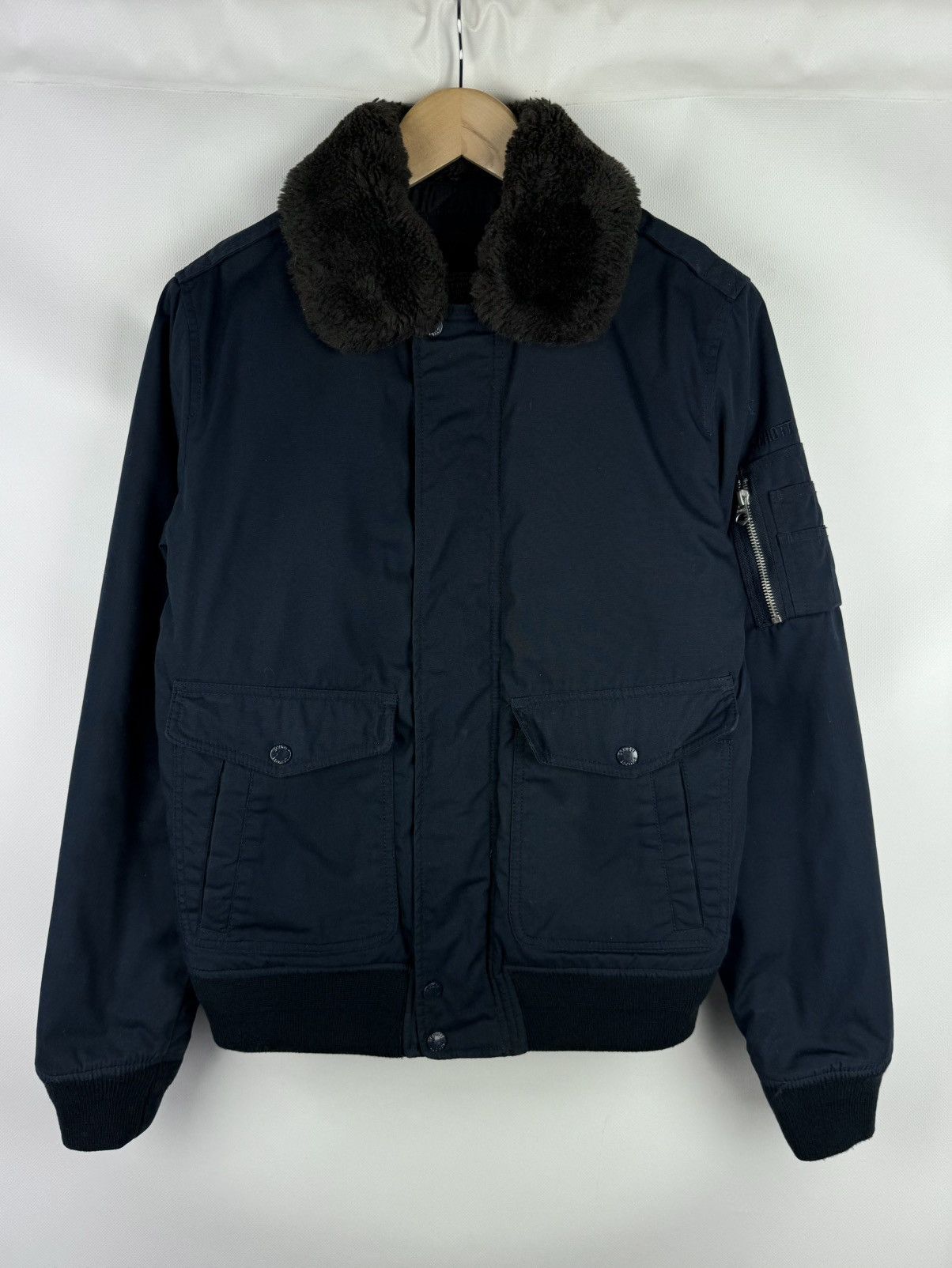 Schott Schott Army Type-U CWU-R Men’s Military Bomber Jacket USA Size US M / EU 48-50 / 2 - 1 Thumbnail