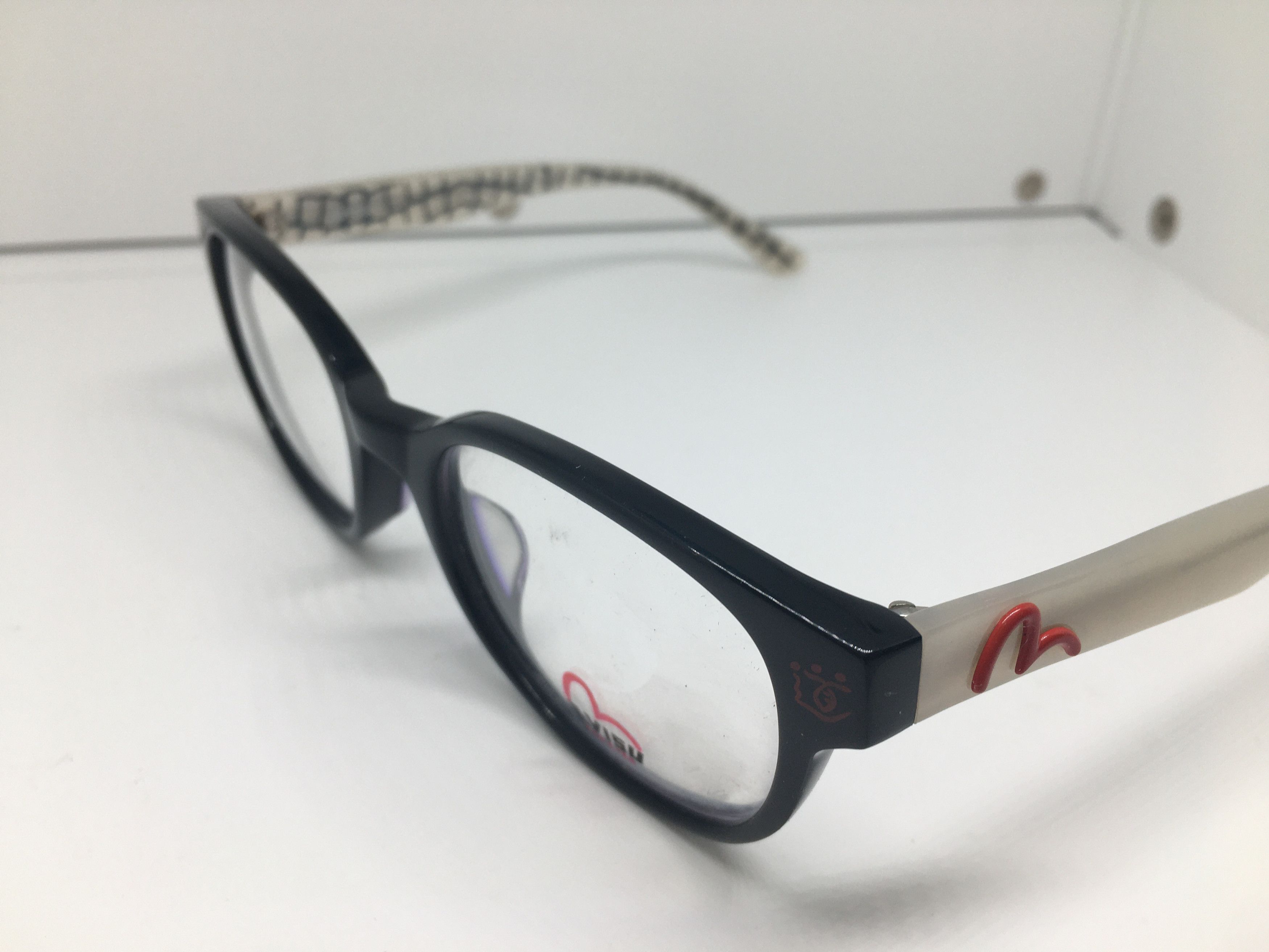 Evisu Evisu EV-0004 Keyhole Bridge Eyeglasses Frame Size ONE SIZE - 3 Thumbnail