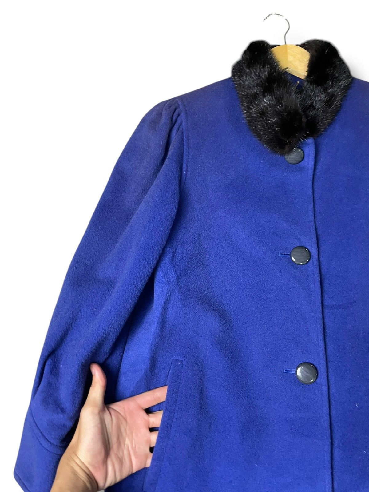 Japanese Brand × Vintage Vintage Alto Cappotto Wool Long Coat (52) Size US XXS / EU 40 - 5 Thumbnail