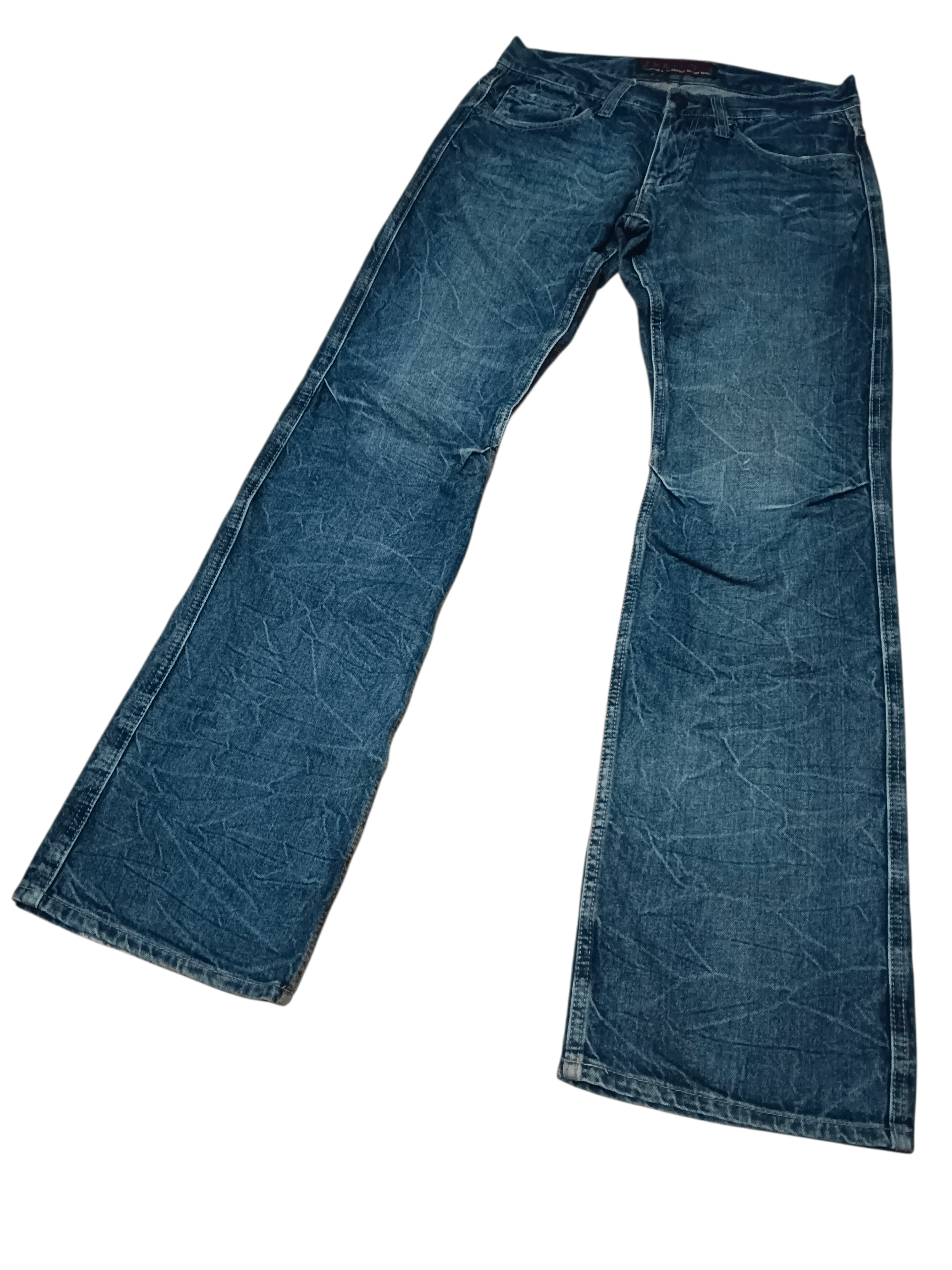 Japanese Brand 🔥FYE🔥 JACK SERIKA Punk Angel Wings Denim Size US 31 - 2 Thumbnail