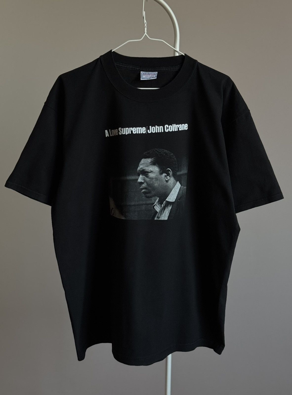 Band Tees 90s American Jazz John Coltrane A Love Supreme Tee T-shirt Size US XL / EU 56 / 4 - 1 Thumbnail