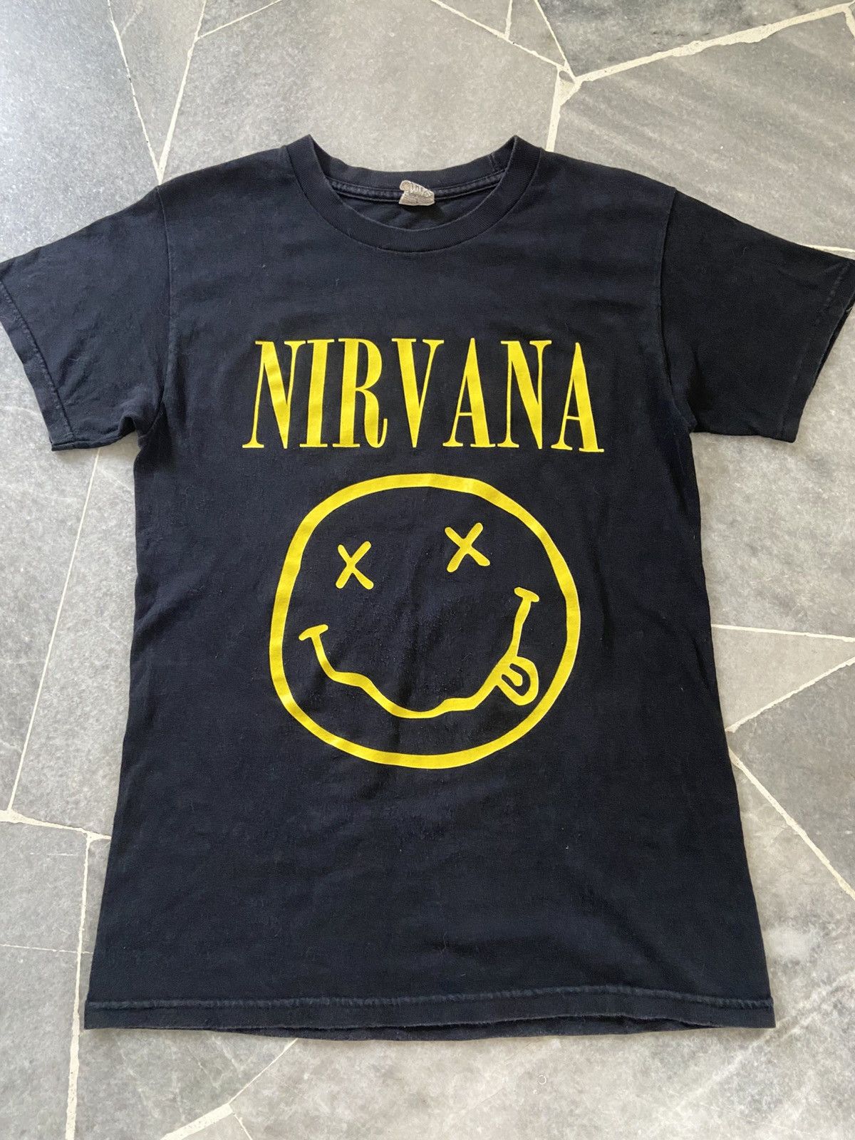 Band Tees × Nirvana Vintage Nirvana Smile Face Tee Size US S / EU 44-46 / 1 - 1 Thumbnail