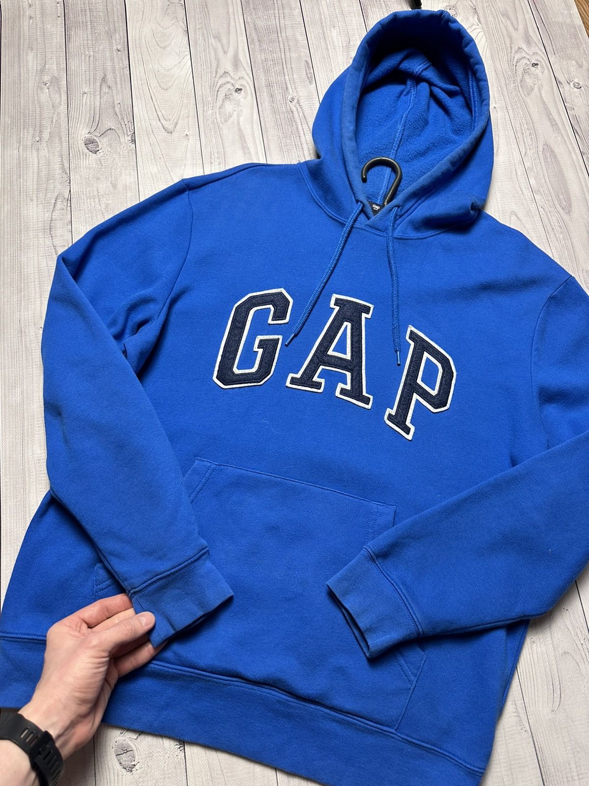 Other Vintage Gap hoodie blue big logo size M Size US M / EU 48-50 / 2 - 3 Thumbnail