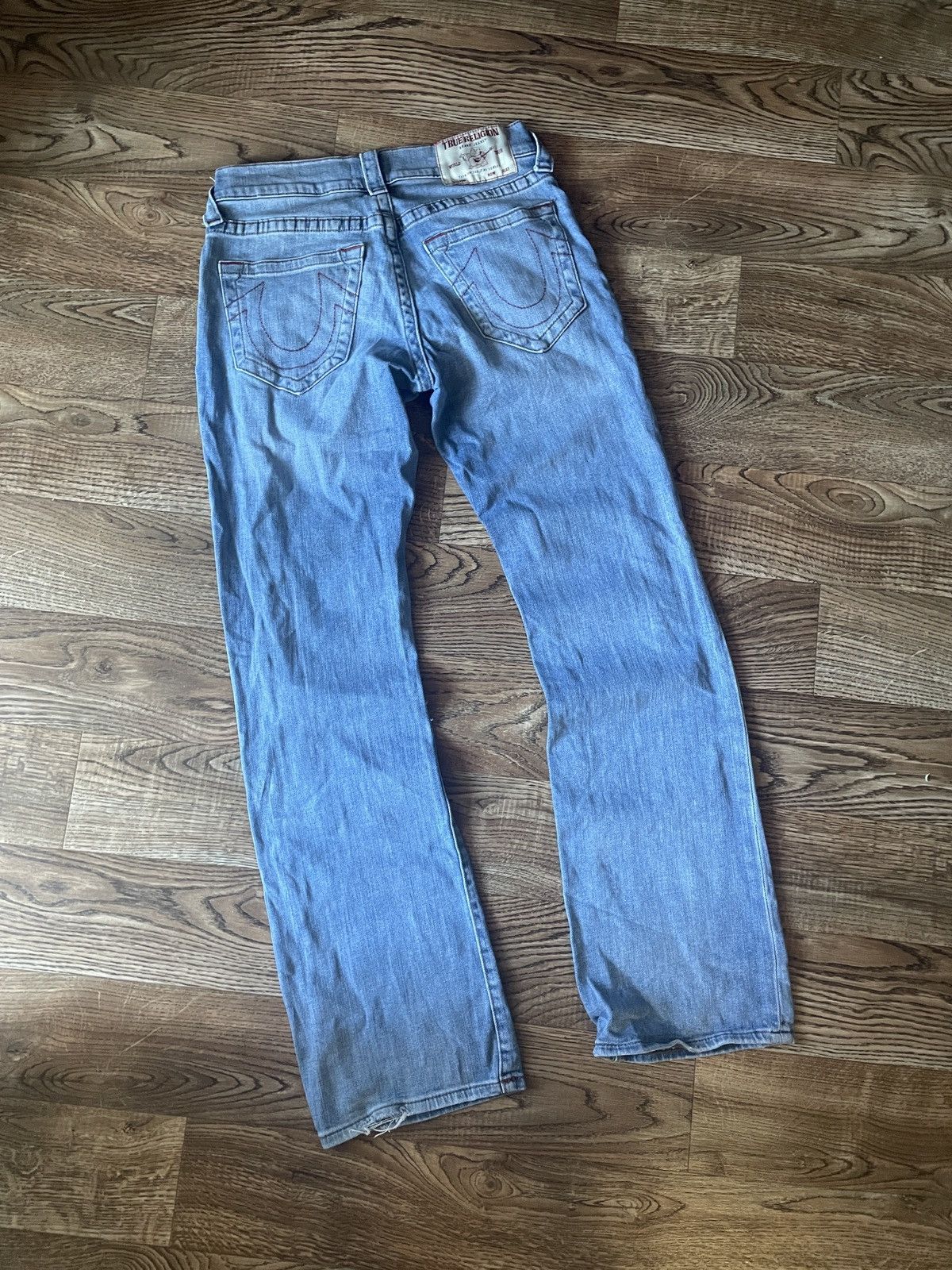 True Religion True Religion Jeans Chief Keef Very Rare Y2K Wide Distressed Size US 29 - 2 Thumbnail