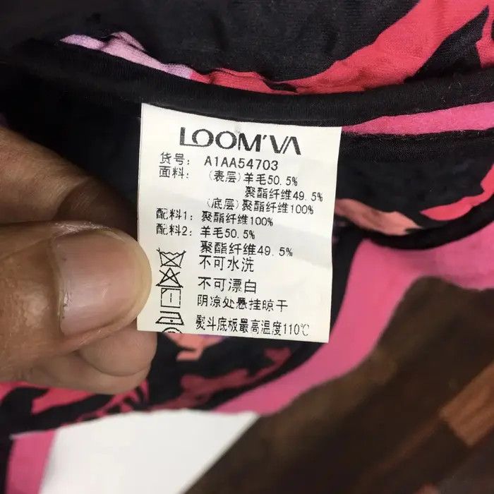 Japanese Brand Vtg LOOM’VA JAPAN DESIGNER Peacoat Jacket Windbreaker Coat Size XS / US 0-2 / IT 36-38 - 5 Thumbnail