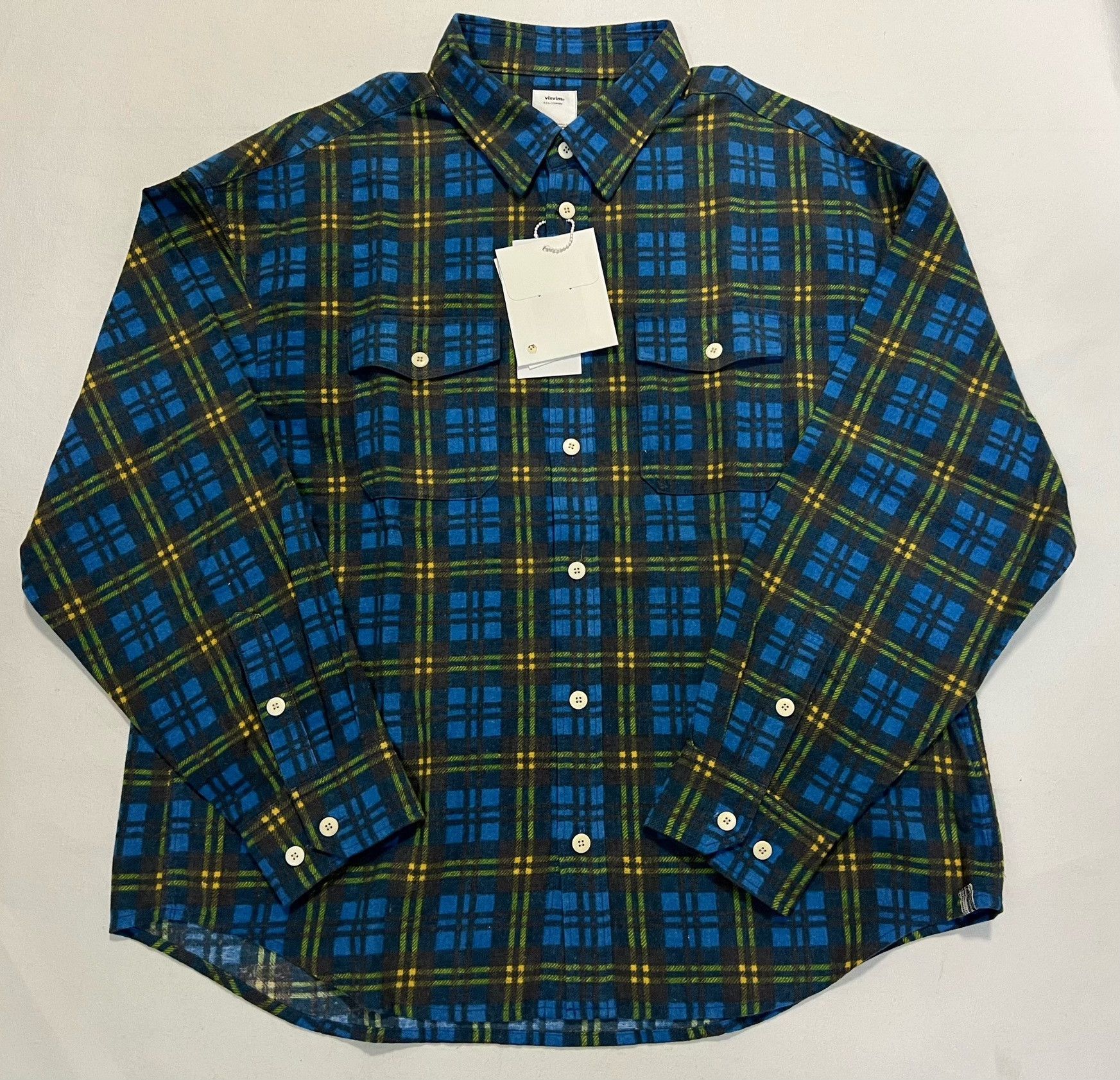 Visvim VISVIM 23SS PIONEER KHADI CHECK L/S Size US L / EU 52-54 / 3 - 1 Thumbnail