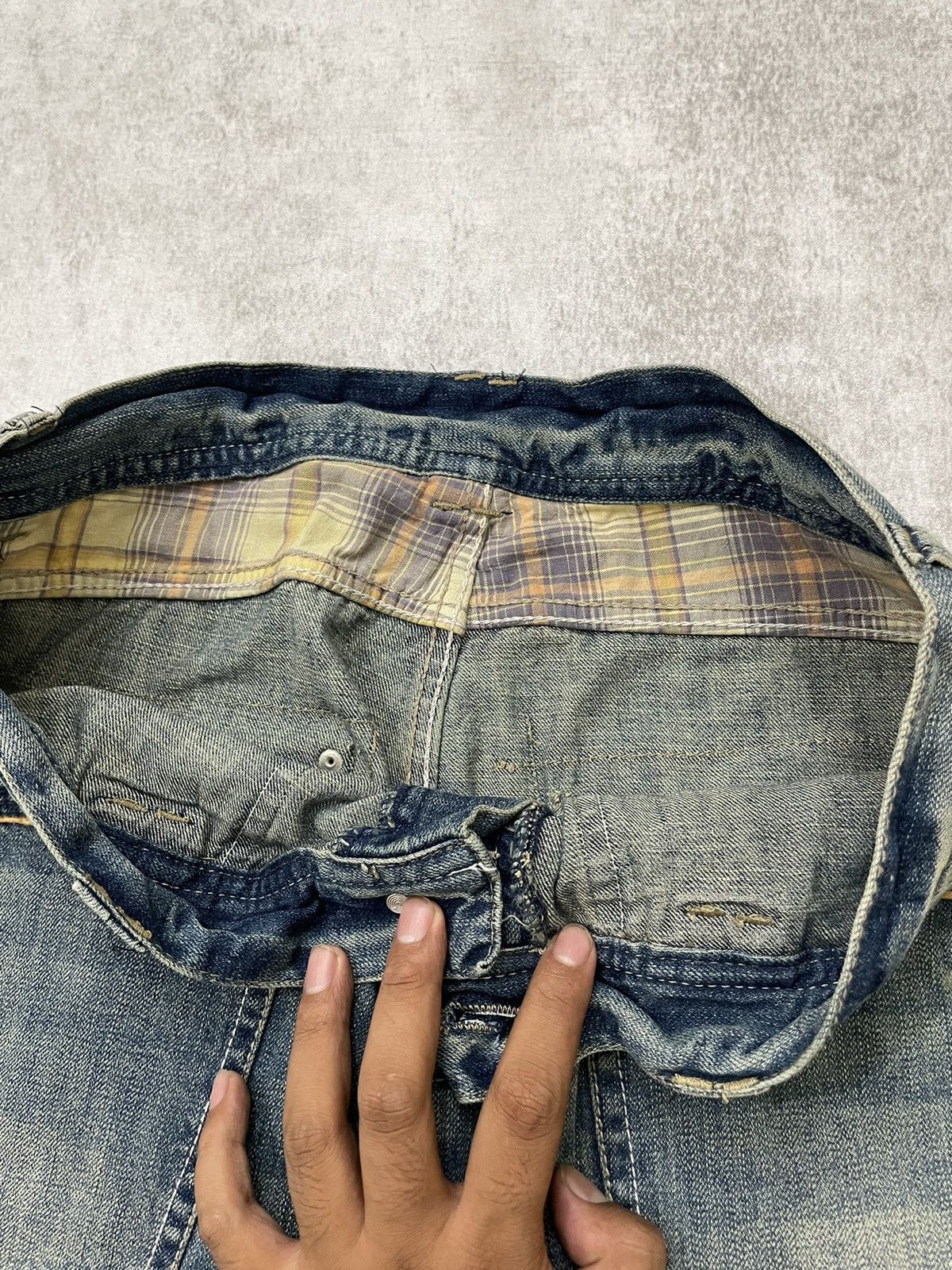 Hysteric Glamour 2000s Relay Japan japan distressed denim y2k style Size US 34 / EU 50 - 9 Thumbnail
