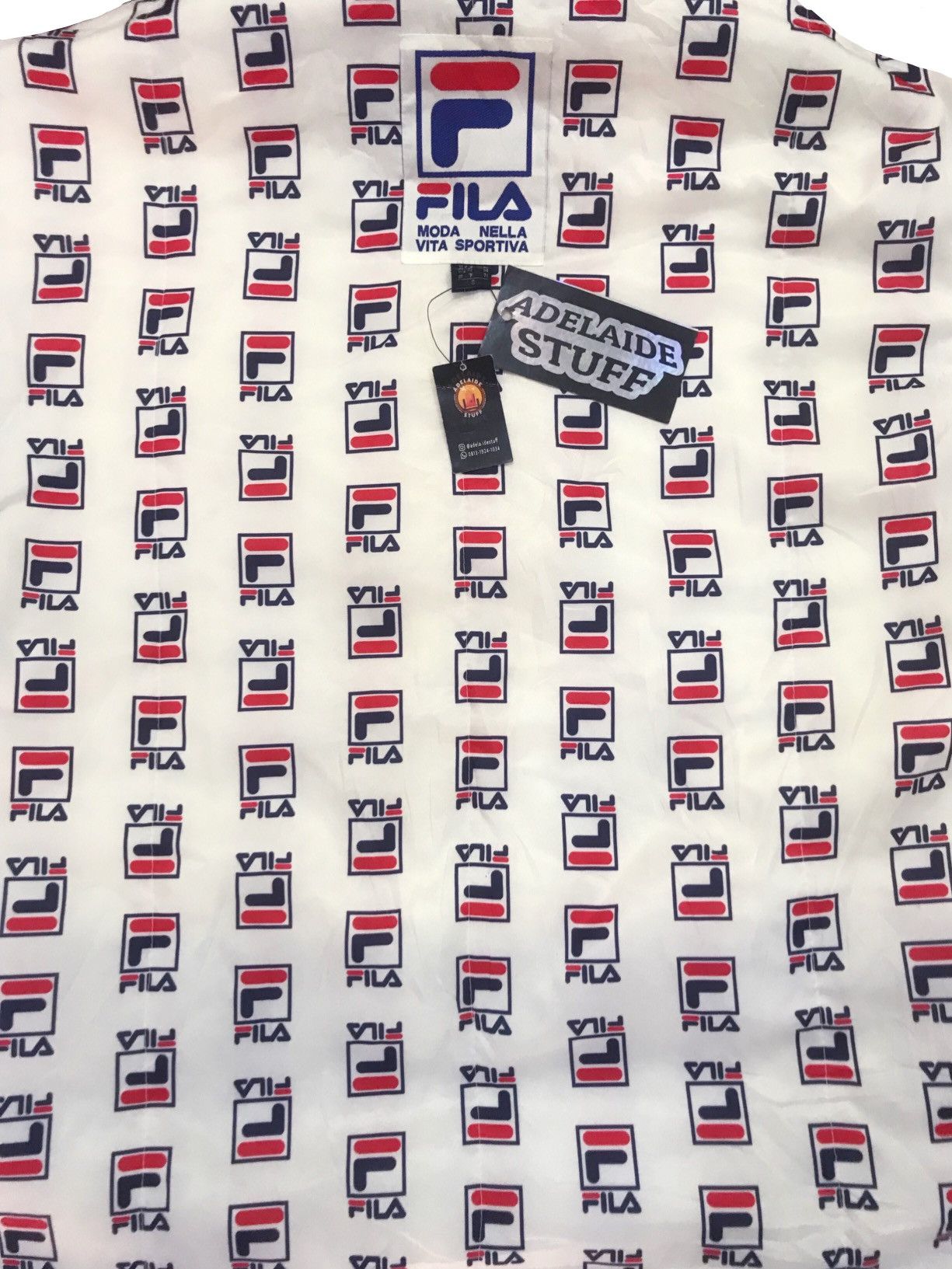 Fila × Vintage Fila 3Tone Half-Zip Jacket Size US S / EU 44-46 / 1 - 9 Thumbnail