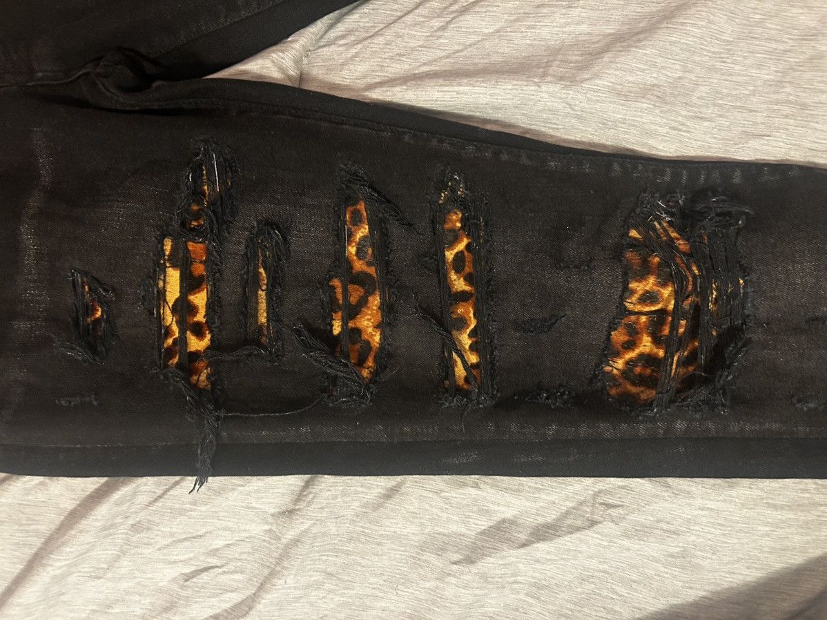 Amiri Amiri Jeans Leopard print Size US 32 / EU 48 - 8 Thumbnail