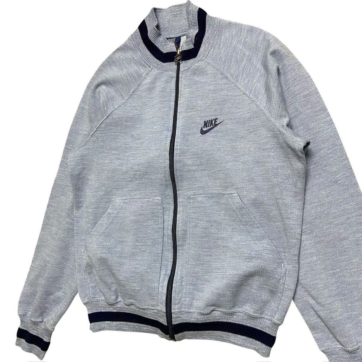 Nike × Nike ACG × Vintage Vintage 90s Nike Tracktop Jacket Size US L / EU 52-54 / 3 - 3 Thumbnail