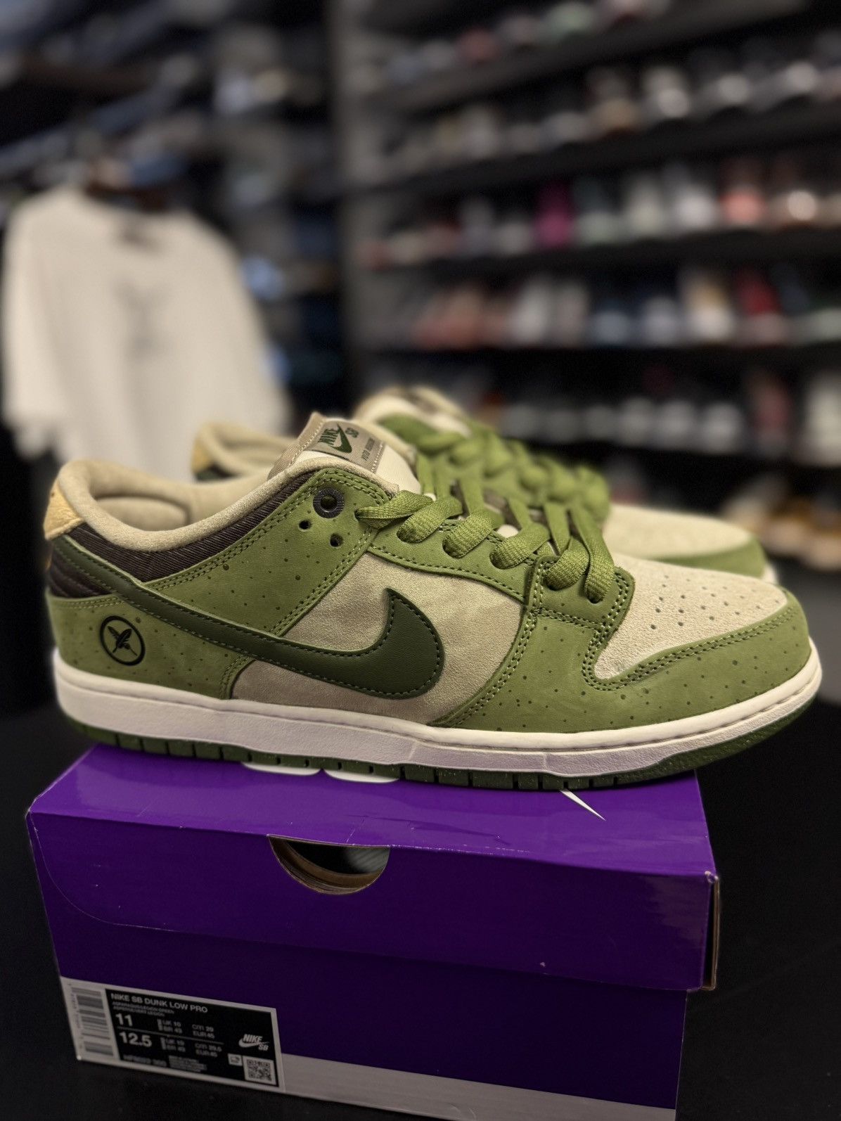 Nike Nike Dunk Low Yuto Horigome Matcha Size 11 (NEW) Size US 11 / EU 44 - 2 Thumbnail