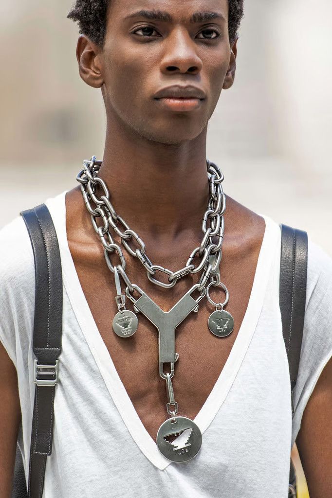 Rick Owens 💥RARE TECUATL RUNWAY UFW CHARM CERBERUS CHOKER NECKLACE Size ONE SIZE - 2 Thumbnail