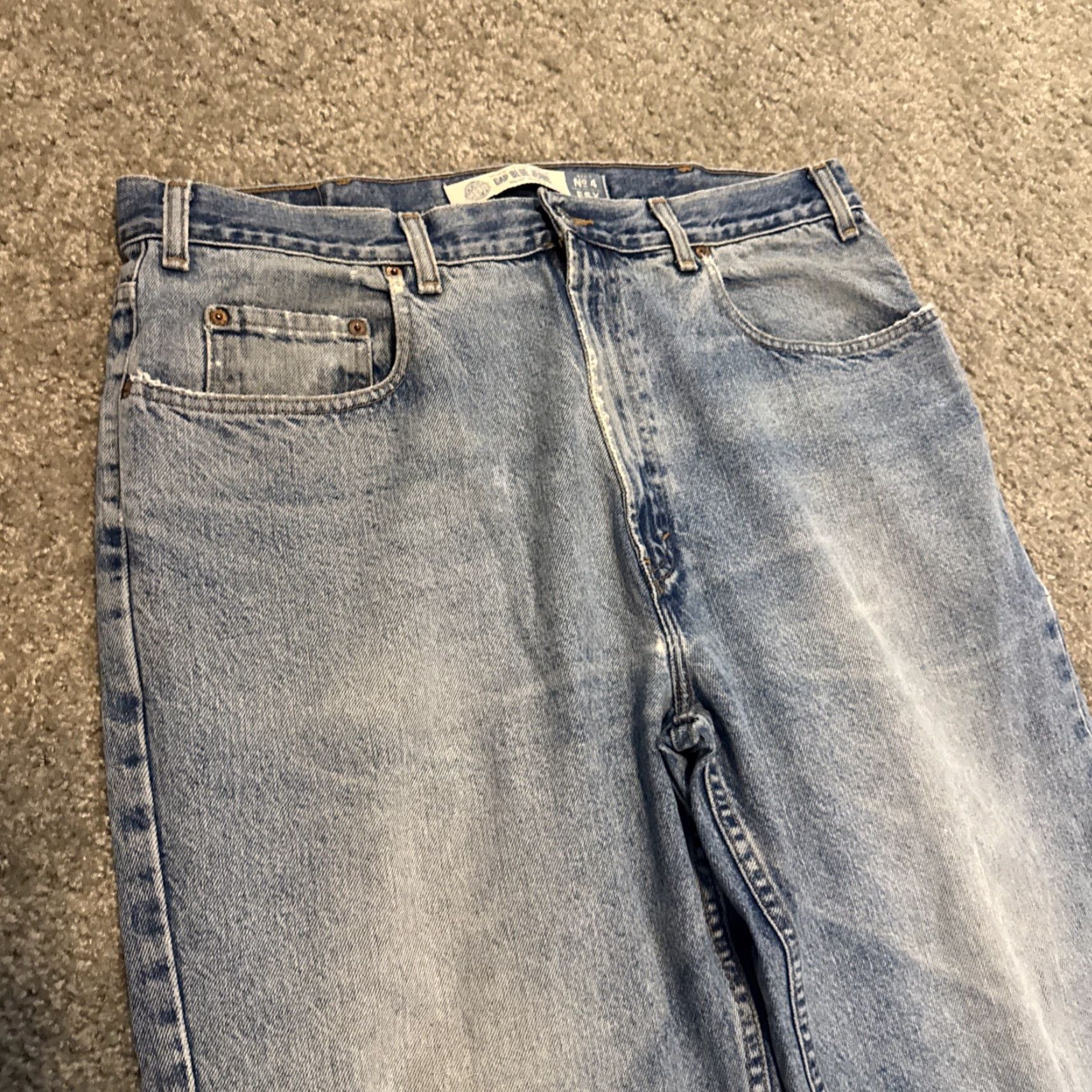 Gap VINTAGE Gap Jeans Blue Denim USA 90s Straight 40x32 Men REGULAR Size 40 32 Inseam Size US 40 / EU 56 - 3 Thumbnail