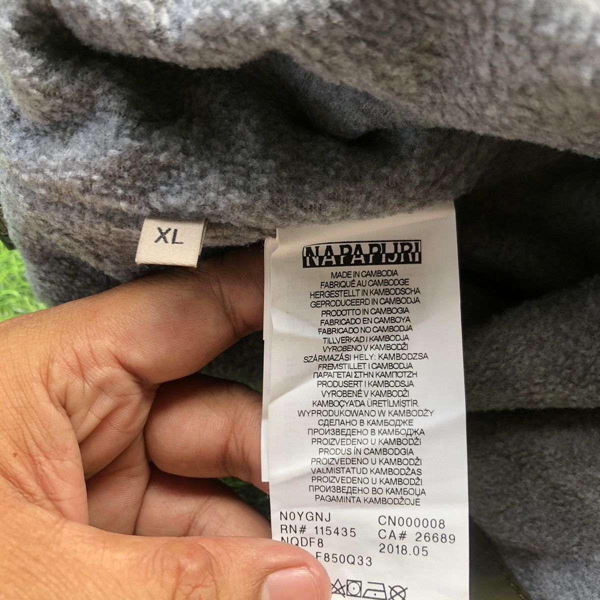 Napapijri Napapijri Geographic Rainforest Anorak Jacket Size US XXL / EU 58 / 5 - 6 Thumbnail