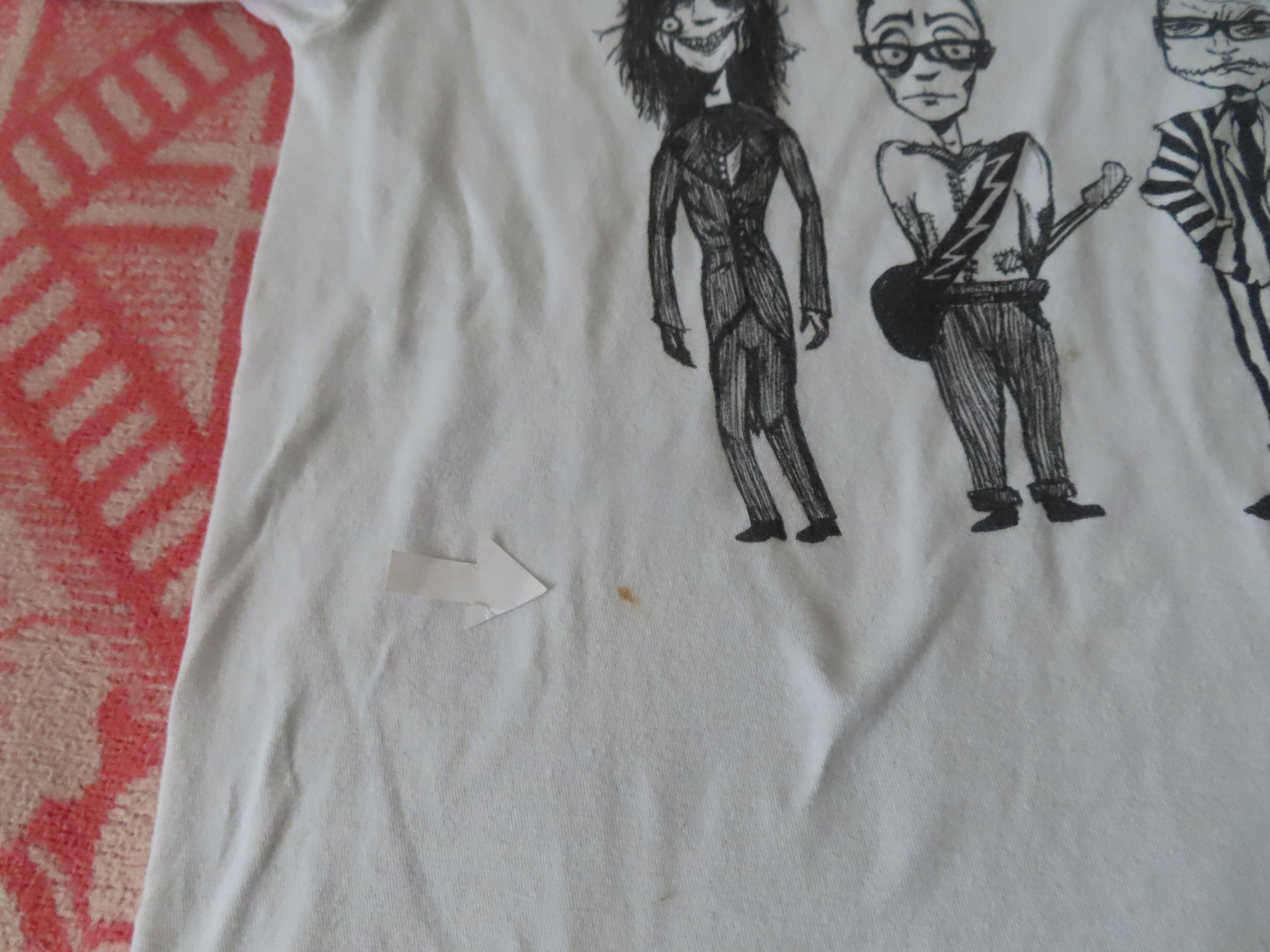 Band Tees × Tultex × Vintage Weezer Nightmare Before Christmas caricatures band T-shirt Size US M / EU 48-50 / 2 - 3 Thumbnail