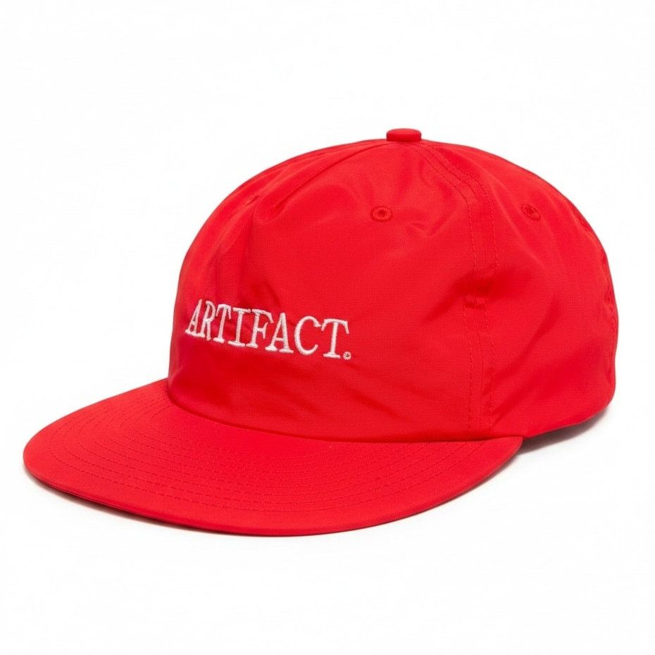 AS Colour Artifact AS Colour Surf Red Nylon Snapback Hat Workout Size ONE SIZE - 1 Thumbnail
