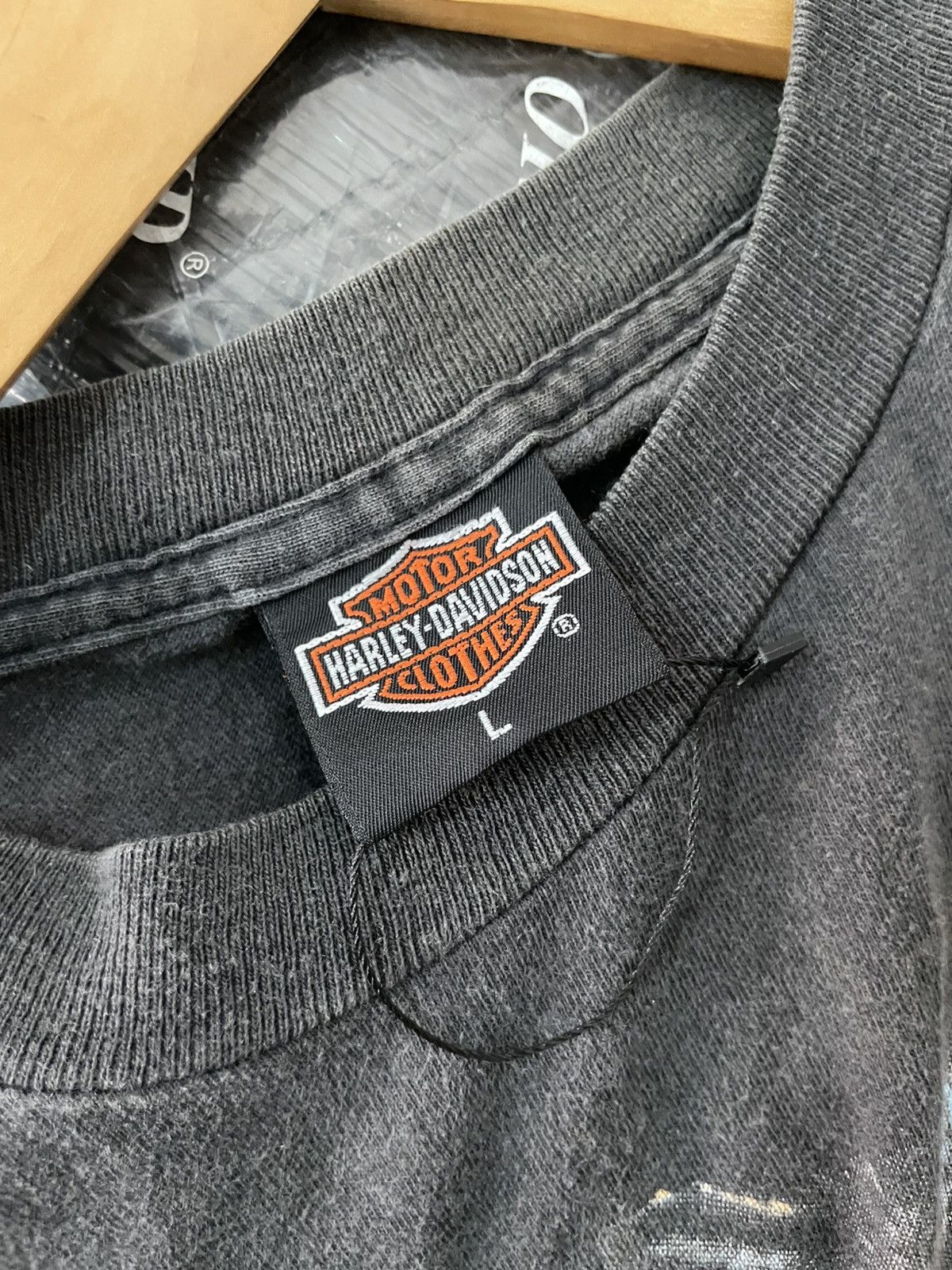 Harley Davidson × Neighborhood VTG Harley-Davidson 1991 3D Emblem Survivors Wolf T-ShirtUSA Size US L / EU 52-54 / 3 - 10 Thumbnail