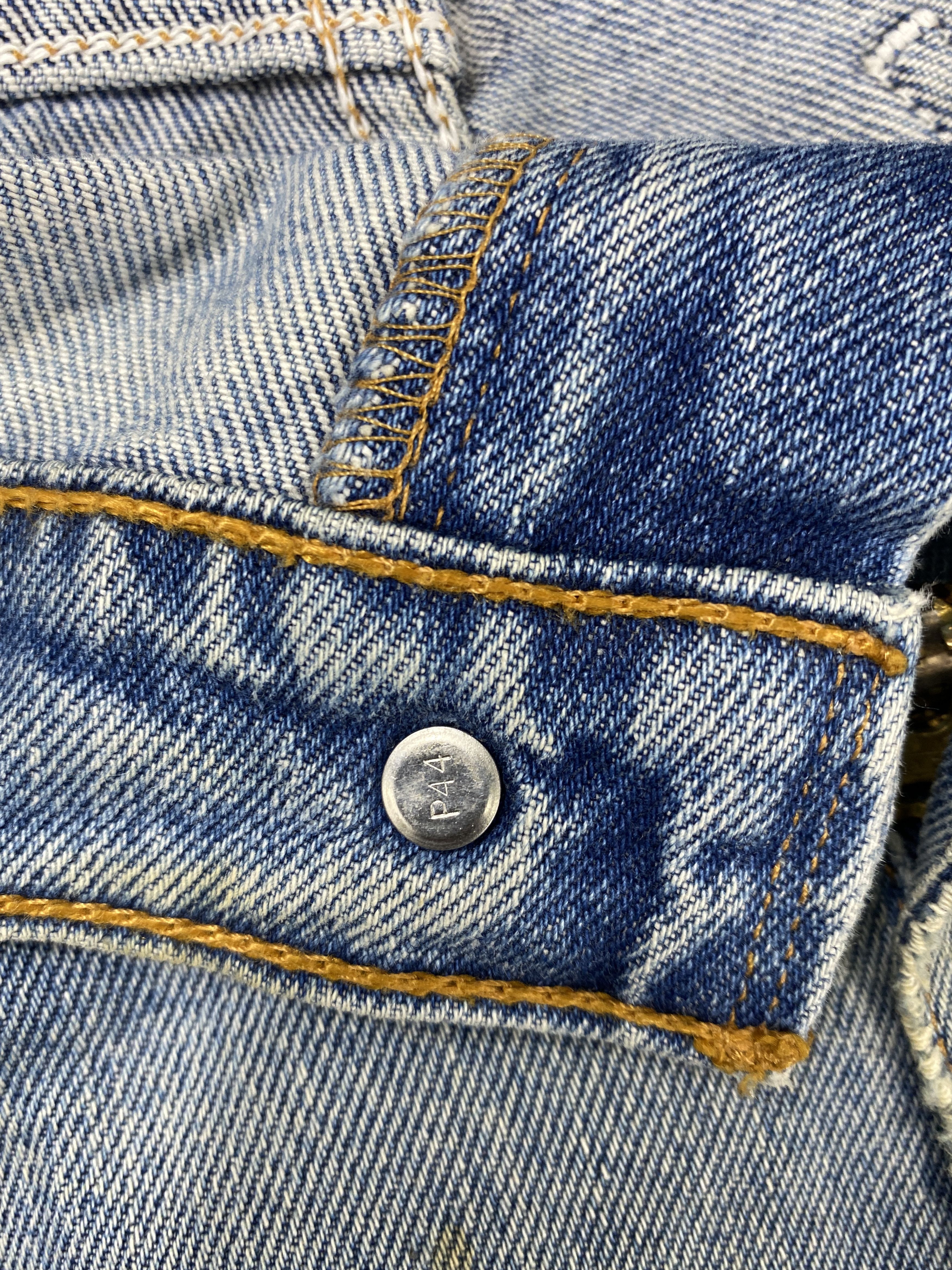 Levi's Distressed Blue Vintage Levi's 612 Orange Tab 35x29 -JN2312 Size US 35 - 7 Thumbnail