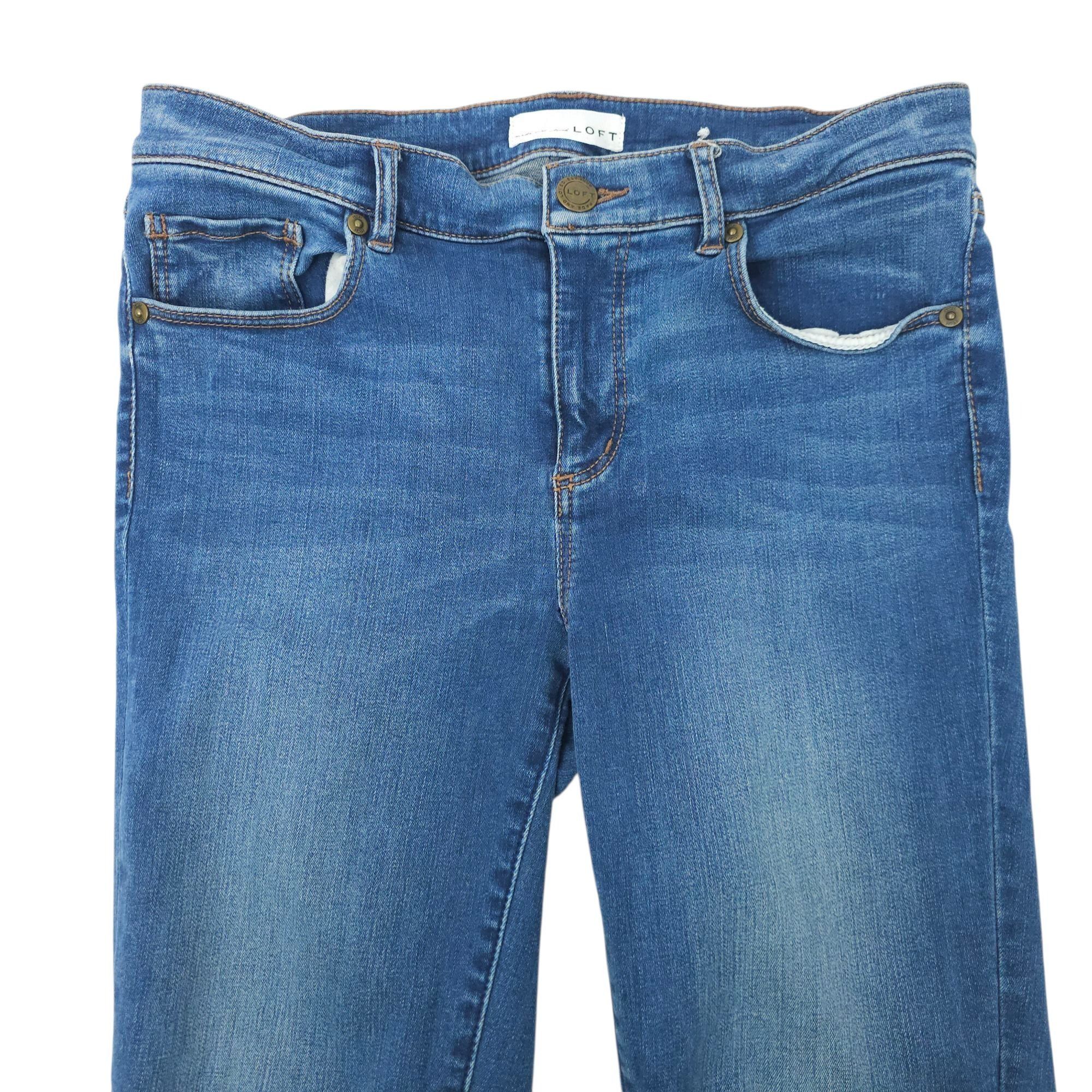 Loft Loft Legging Jean Mid Rise Womens Size 28/6 Stretch Medium W Size 28" / US 6 / IT 42 - 8 Thumbnail