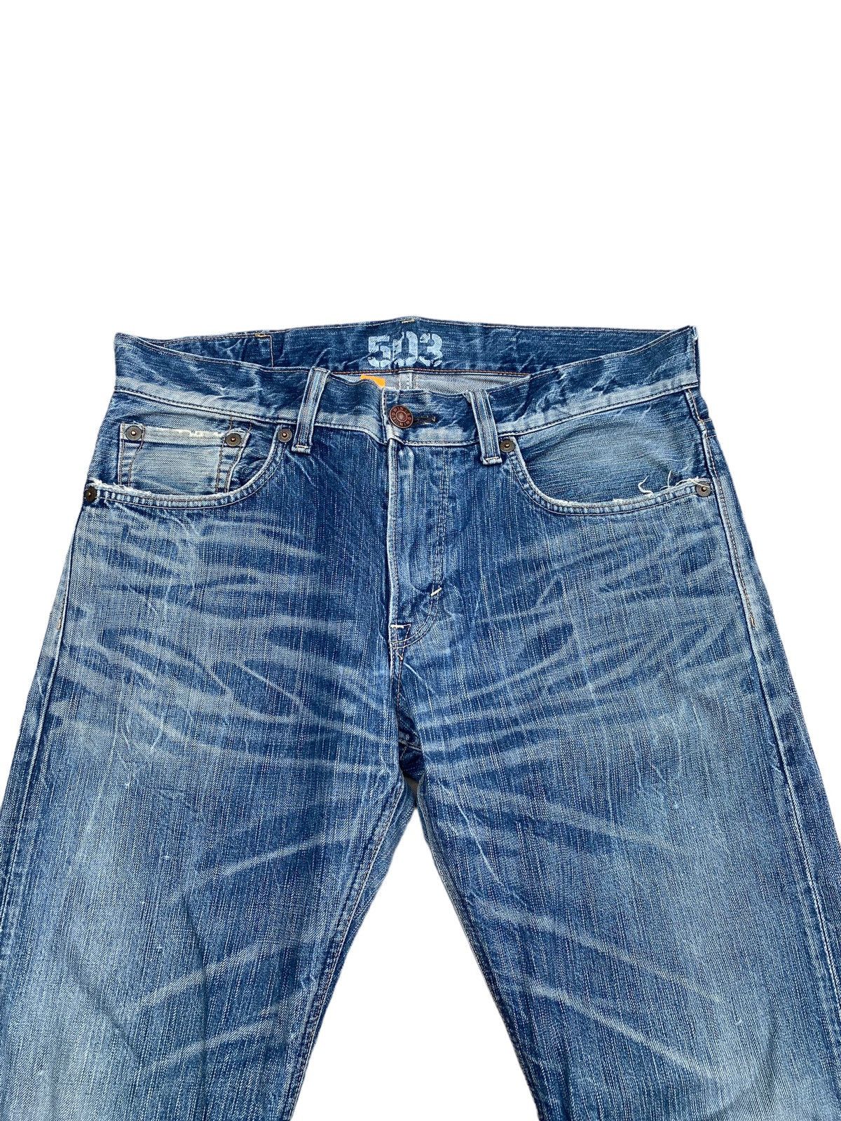 Edwin Edwin 503 Blue Trip Vintage Look Flare Pant Made In Japan Size US 36 / EU 52 - 4 Thumbnail