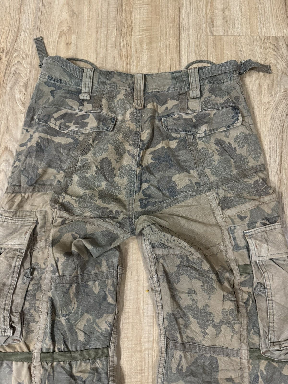 Avirex AVIREX BONDAGE PATCHWORKS CAMO TACTICAL PANTS Size US 34 / EU 50 - 4 Thumbnail