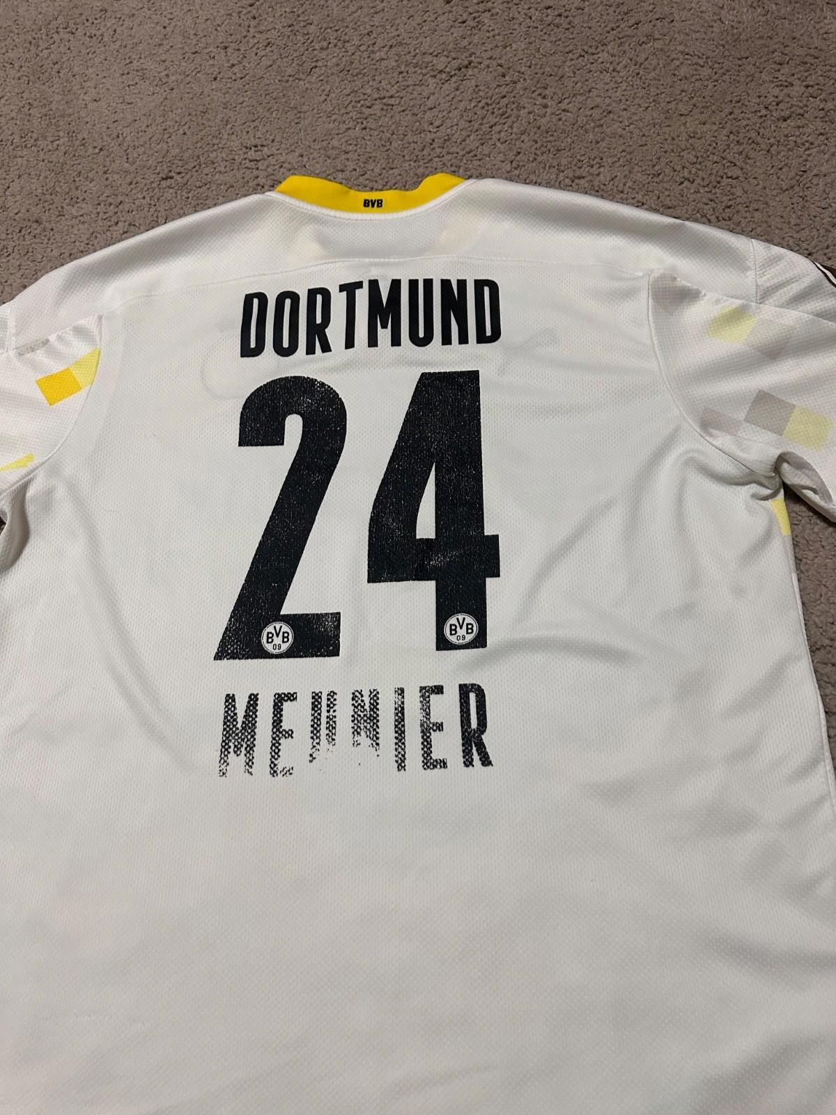 Puma BORUSSIA DORTMUND 2020 SHIRT SOCCER JERSEY PUMA #24 MEUNIER Size US XXL / EU 58 / 5 - 9 Thumbnail