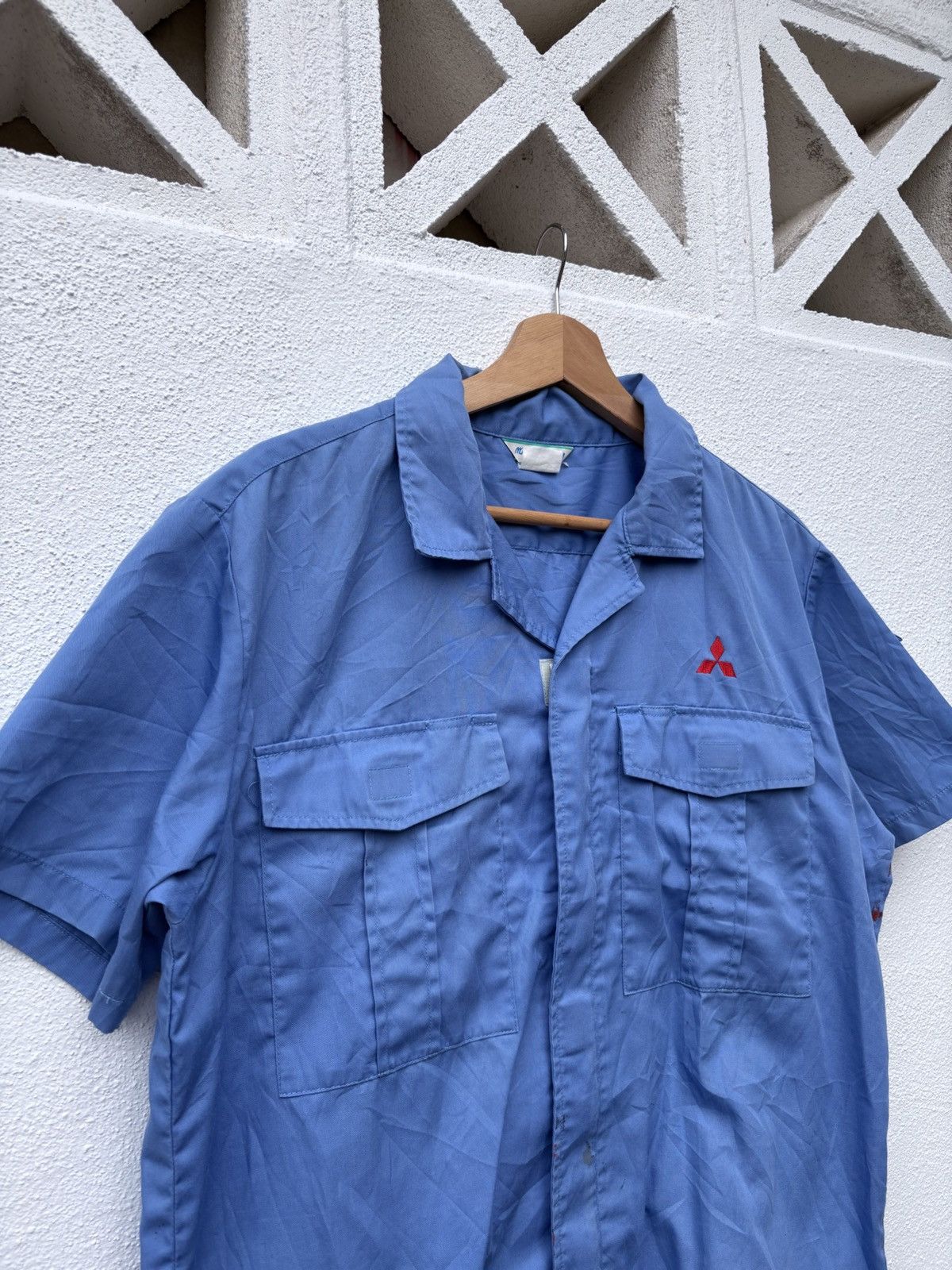 Japanese Brand Vintage Mitsubishi Workwear inspired by Issey Skyline Size US M / EU 48-50 / 2 - 2 Thumbnail