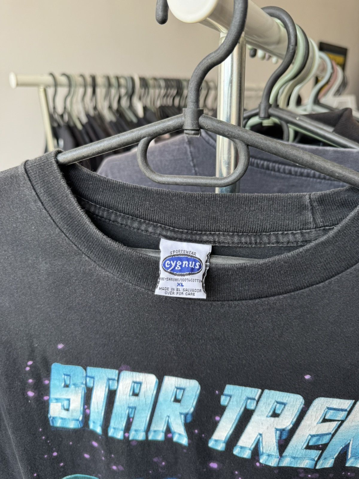 Star Wars Vintage 1998 Star Trek T-shirt Size US XL / EU 56 / 4 - 3 Thumbnail