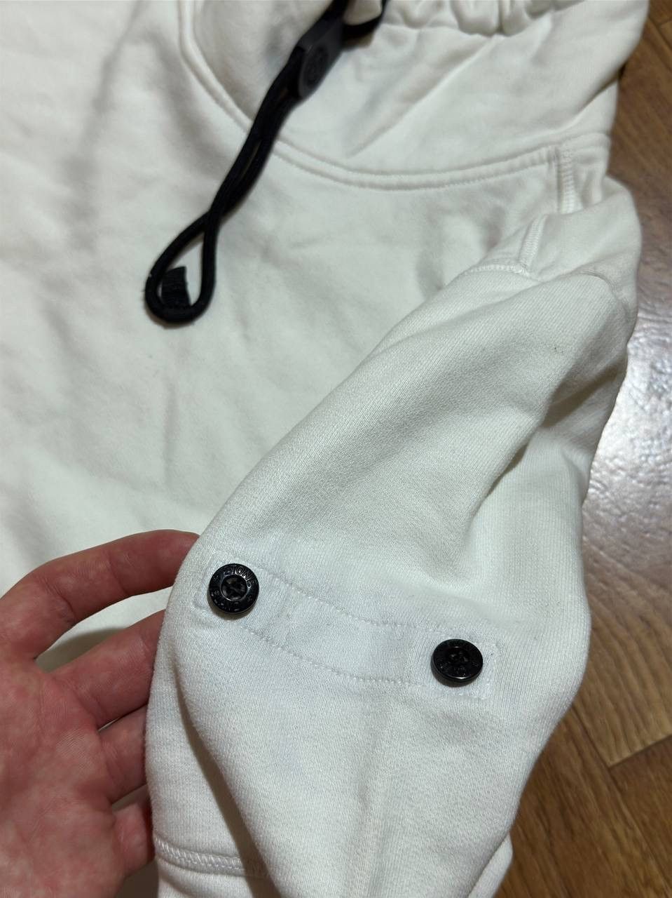 Massimo Osti × Stone Island Stone Island White Hoodie Size US S / EU 44-46 / 1 - 4 Thumbnail