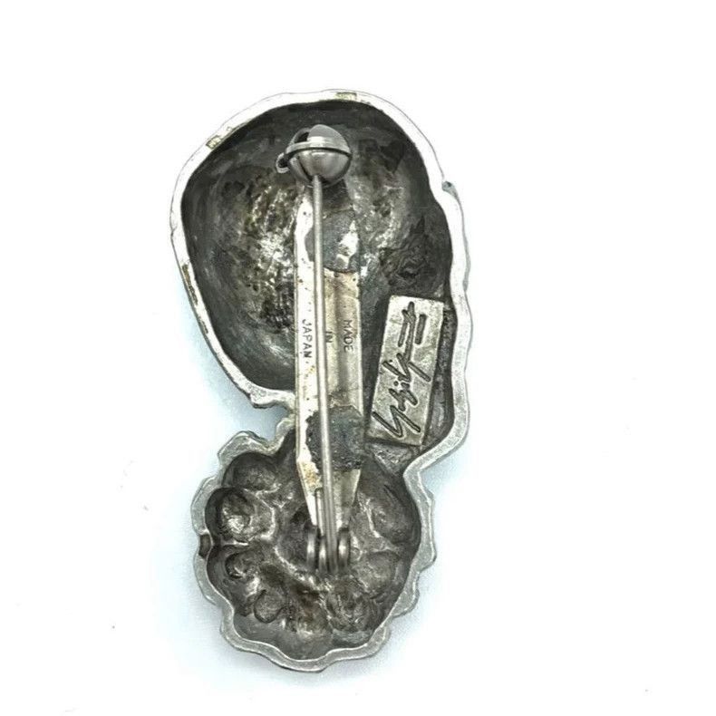 Yohji Yamamoto Yohji Yamamoto Brooch with Flower Design-2506 Size ONE SIZE - 2 Thumbnail
