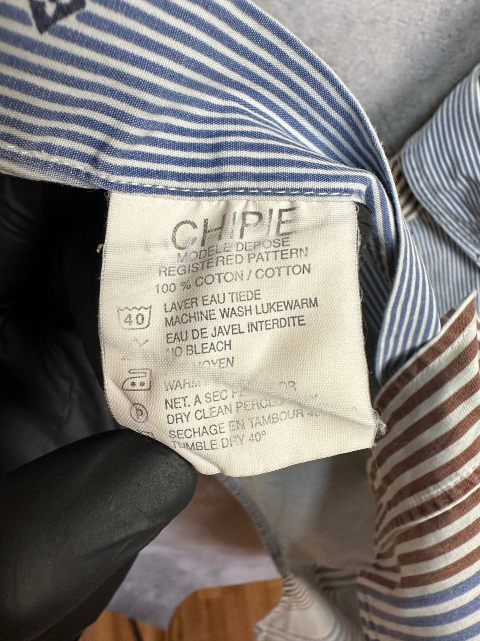 Designer × Vintage Chipie Vintage 80s Western Shirt Button Up Striped LS Size US XXL / EU 58 / 5 - 14 Thumbnail